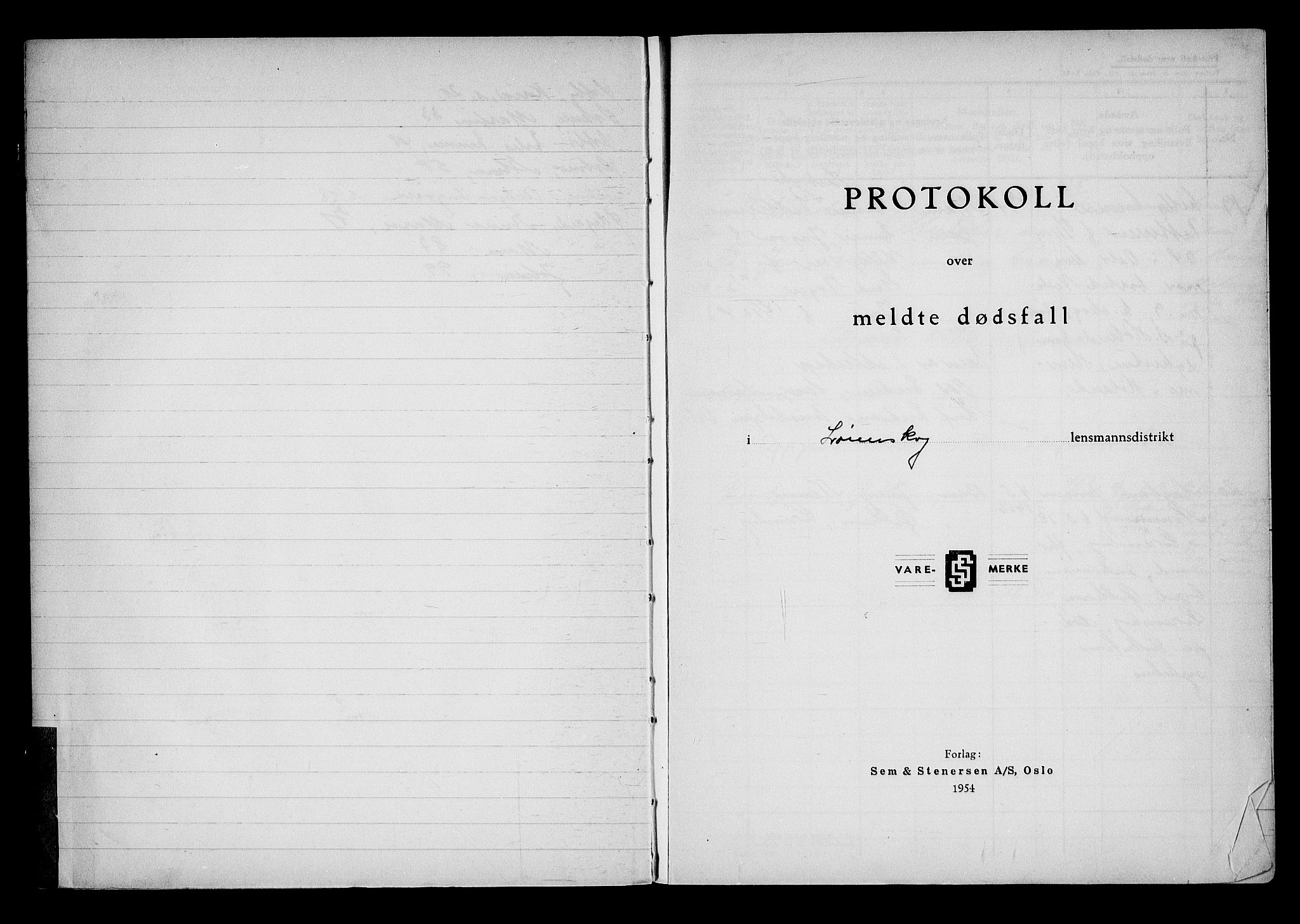 Lørenskog lensmannskontor, AV/SAO-A-10551/H/Ha/L0004: Dødsfallsprotokoll, 1956-1962