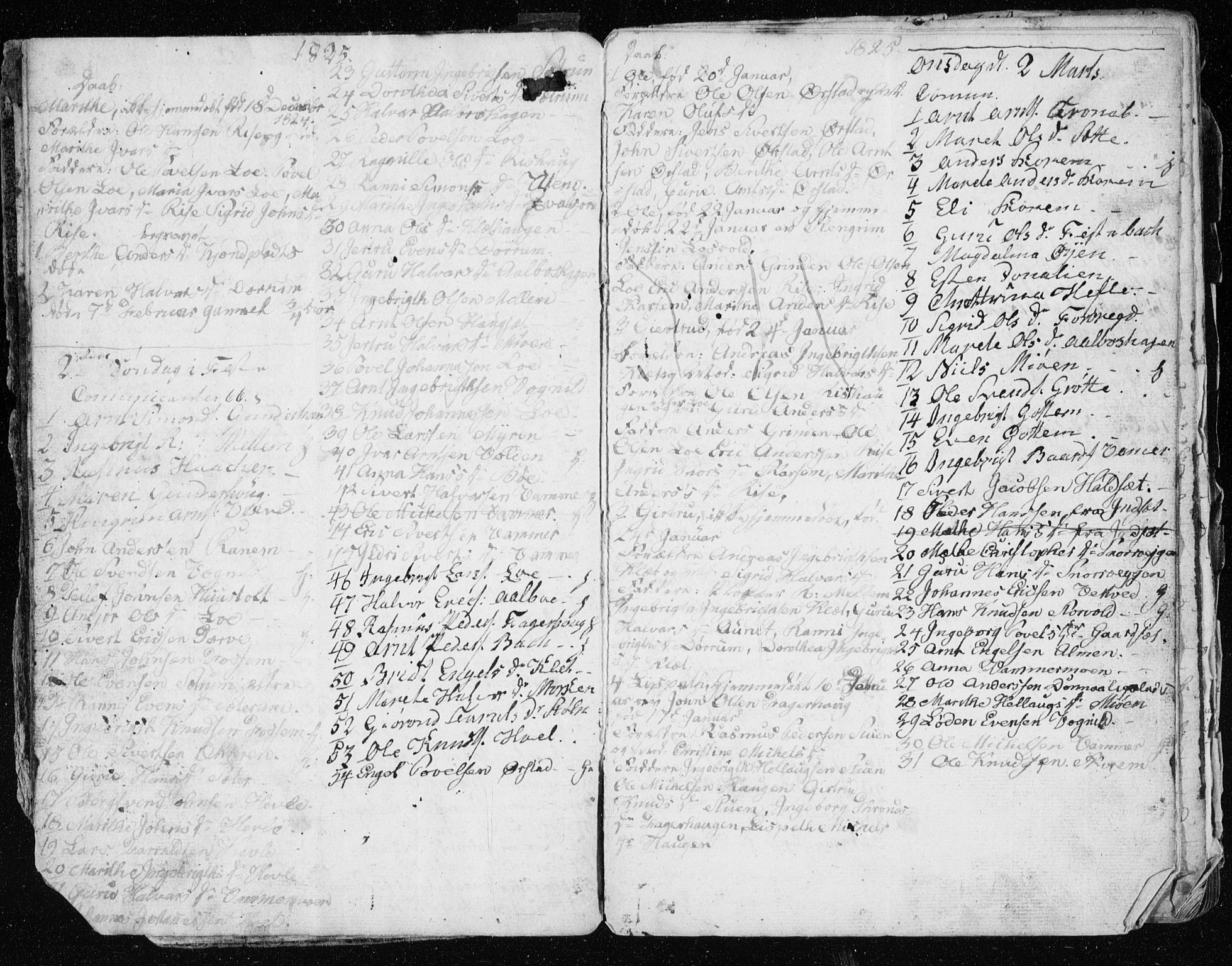 Ministerialprotokoller, klokkerbøker og fødselsregistre - Sør-Trøndelag, SAT/A-1456/678/L0913: Klokkerbok nr. 678C02, 1825-1833