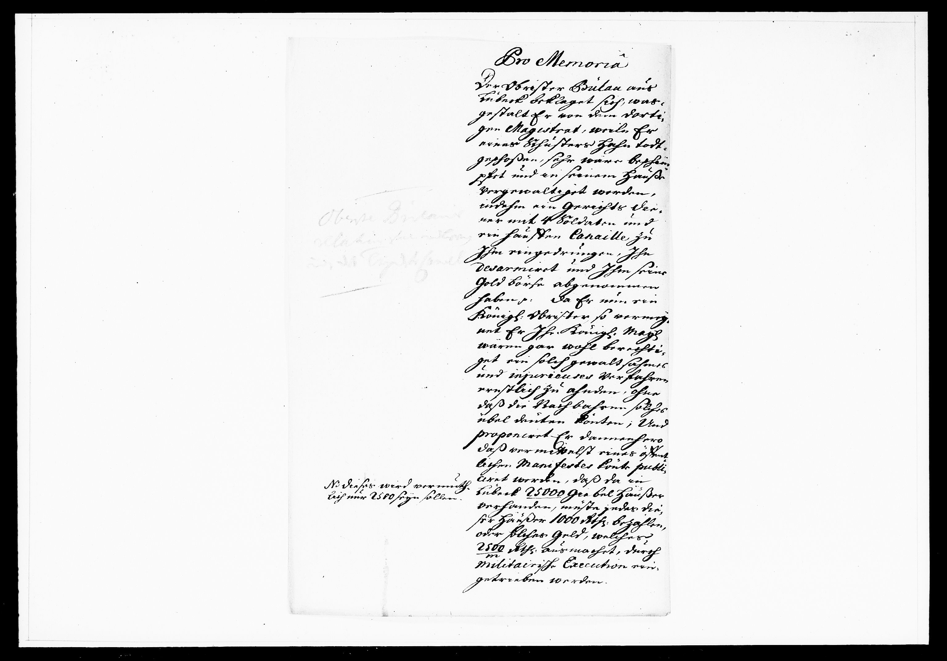 Krigskollegiet, Krigskancelliet, DRA/A-0006/-/1114-1121: Refererede sager, 1734, s. 205