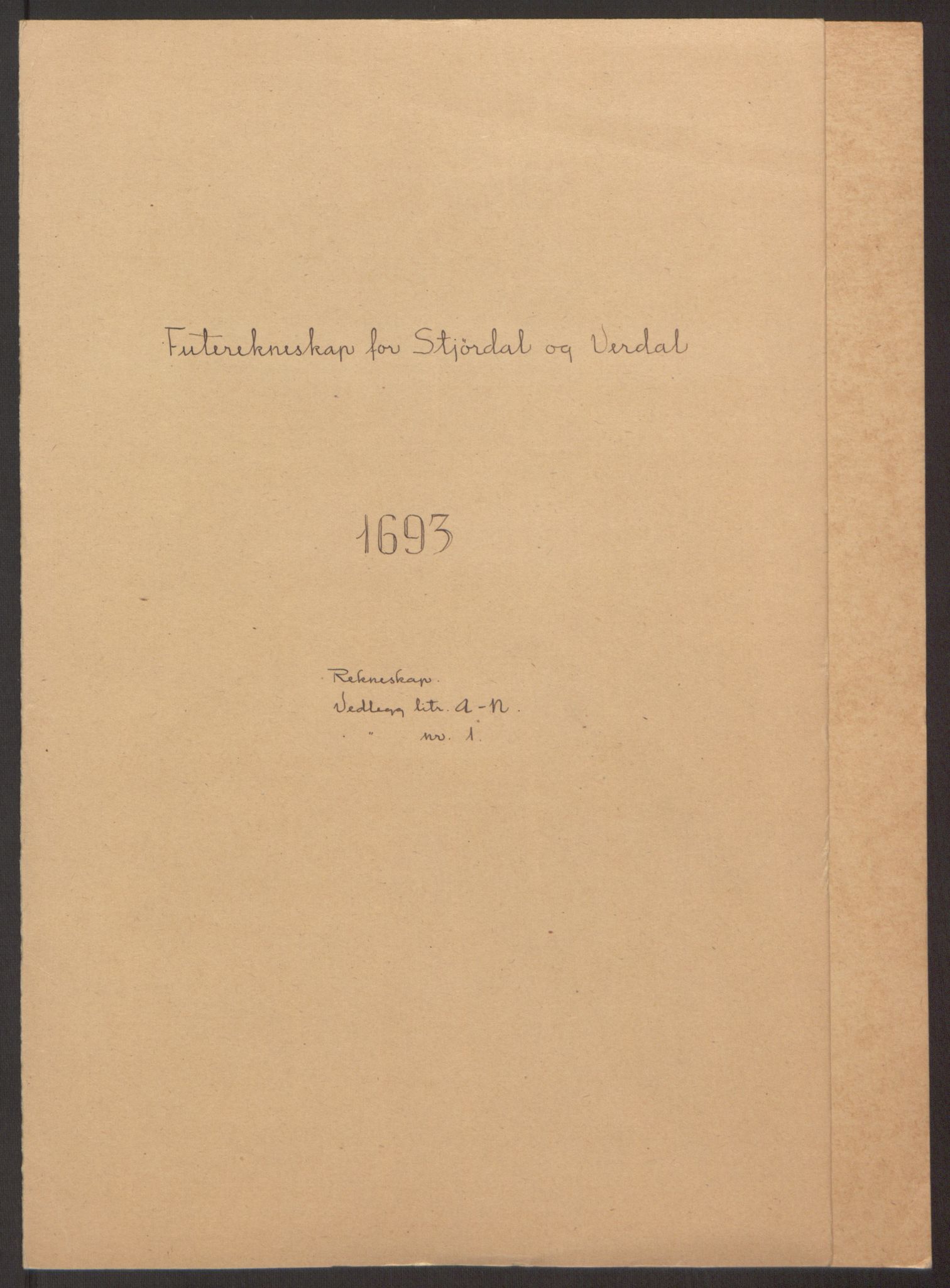 Rentekammeret inntil 1814, Reviderte regnskaper, Fogderegnskap, AV/RA-EA-4092/R62/L4186: Fogderegnskap Stjørdal og Verdal, 1693-1694, s. 2