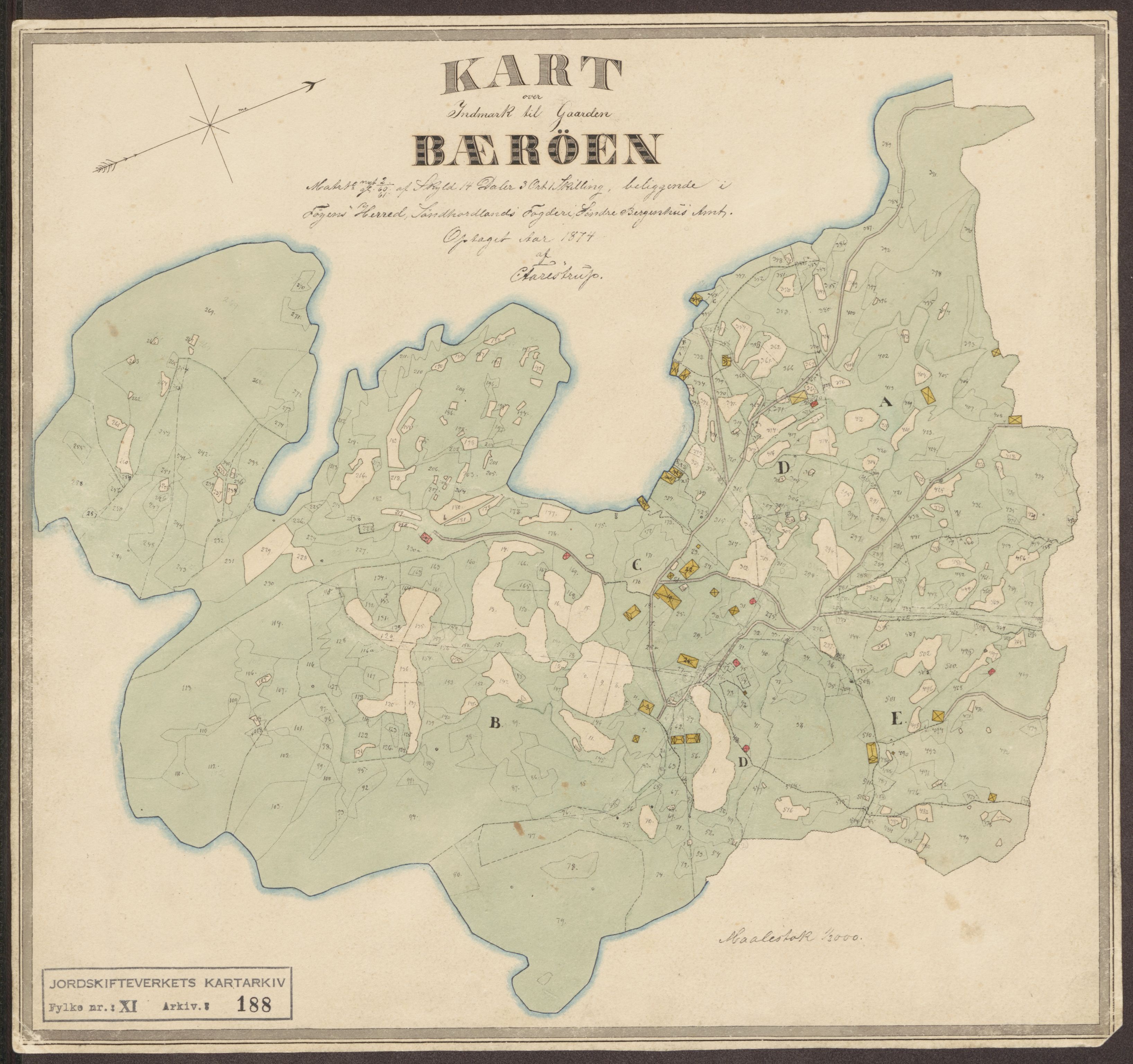 Jordskifteverkets kartarkiv, RA/S-3929/T, 1859-1988, s. 289