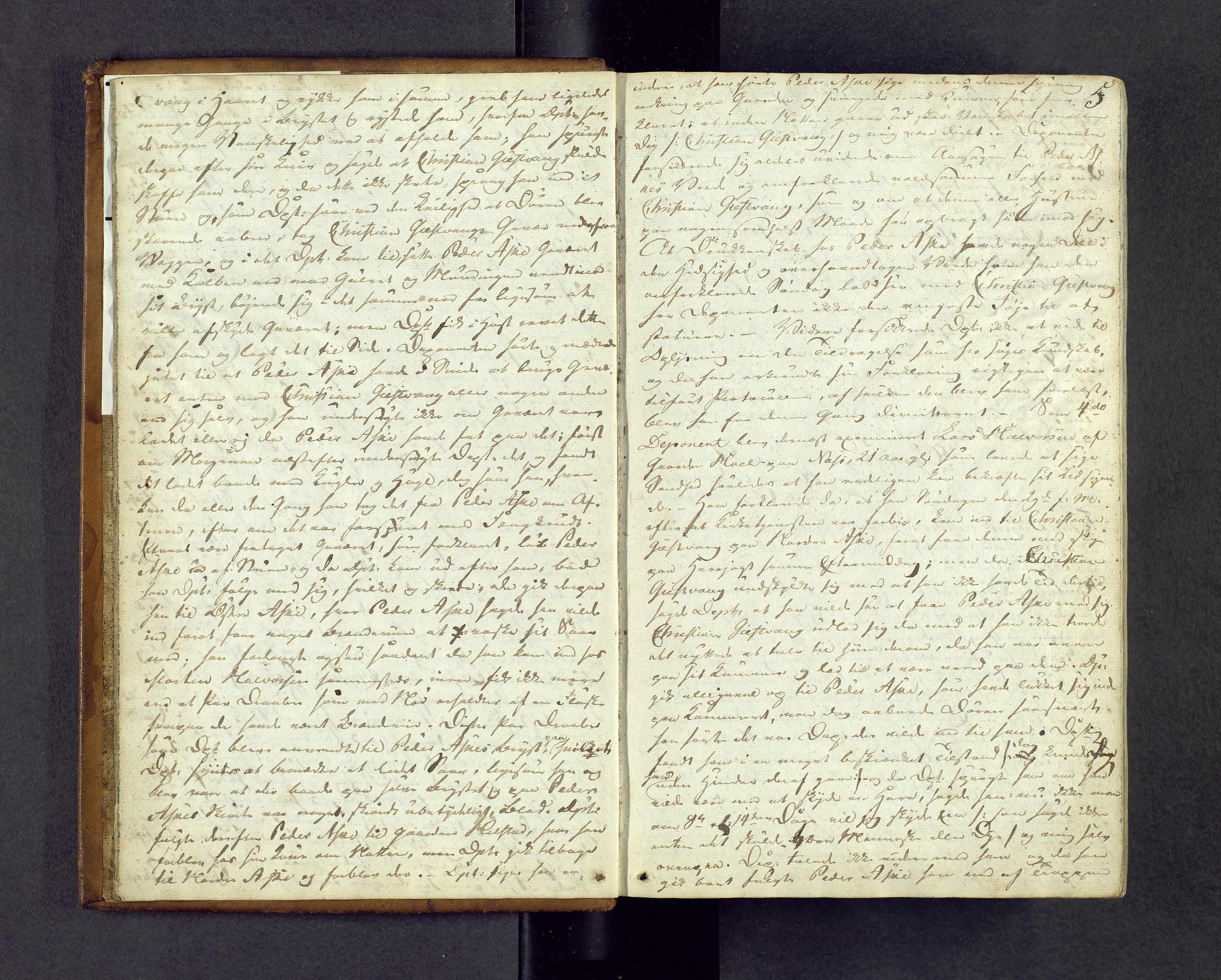 Nord-Hedmark sorenskriveri, AV/SAH-TING-012/G/Gc/L0002: Ekstrarettsprotokoll, 1824-1829, s. 4b-5a