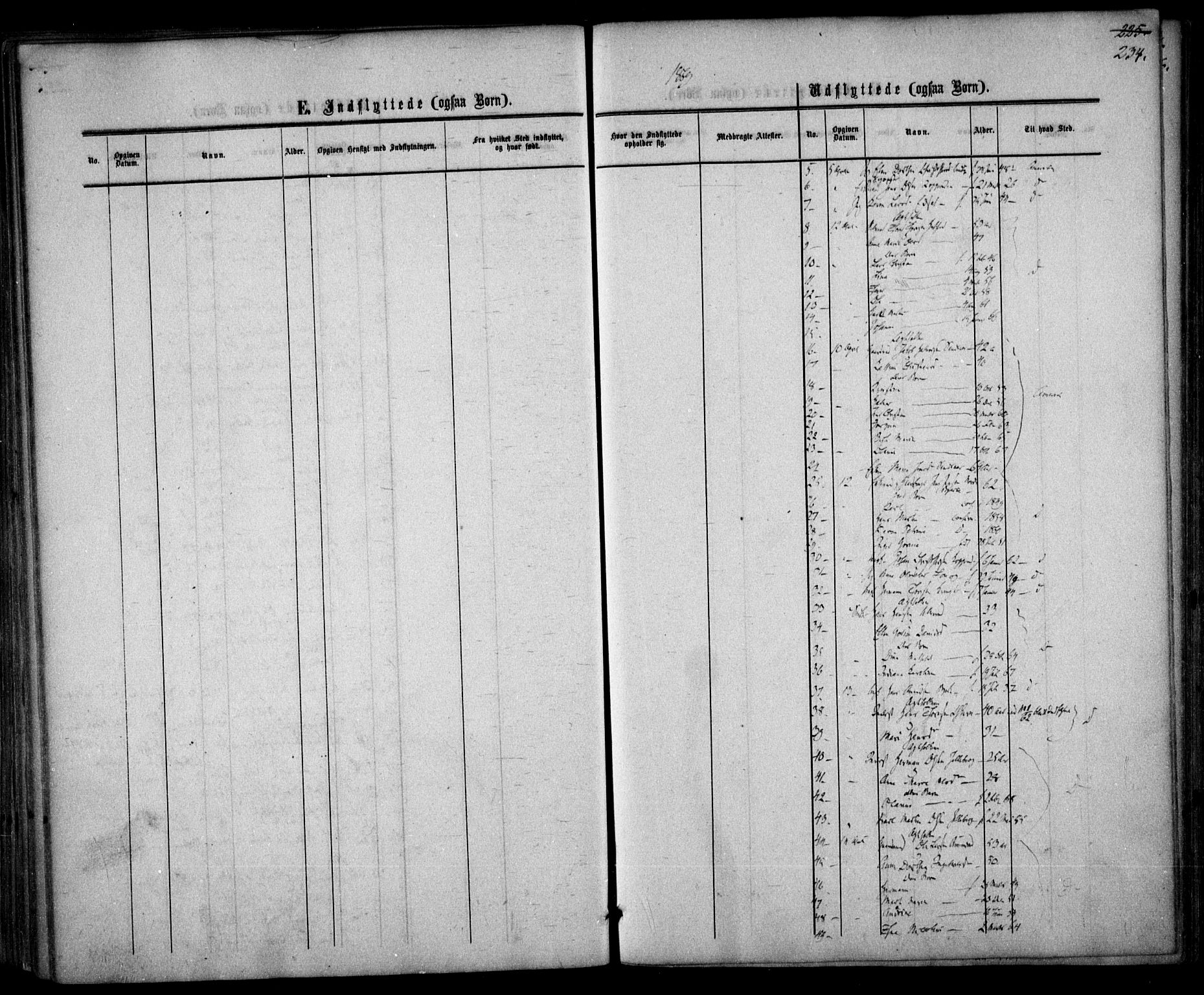 Nannestad prestekontor Kirkebøker, SAO/A-10414a/F/Fa/L0012: Ministerialbok nr. I 12, 1860-1872, s. 234