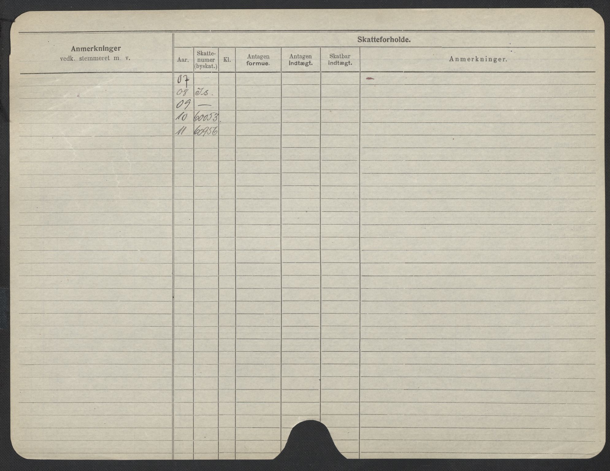 Oslo folkeregister, Registerkort, AV/SAO-A-11715/F/Fa/Fac/L0017: Kvinner, 1906-1914, s. 574b