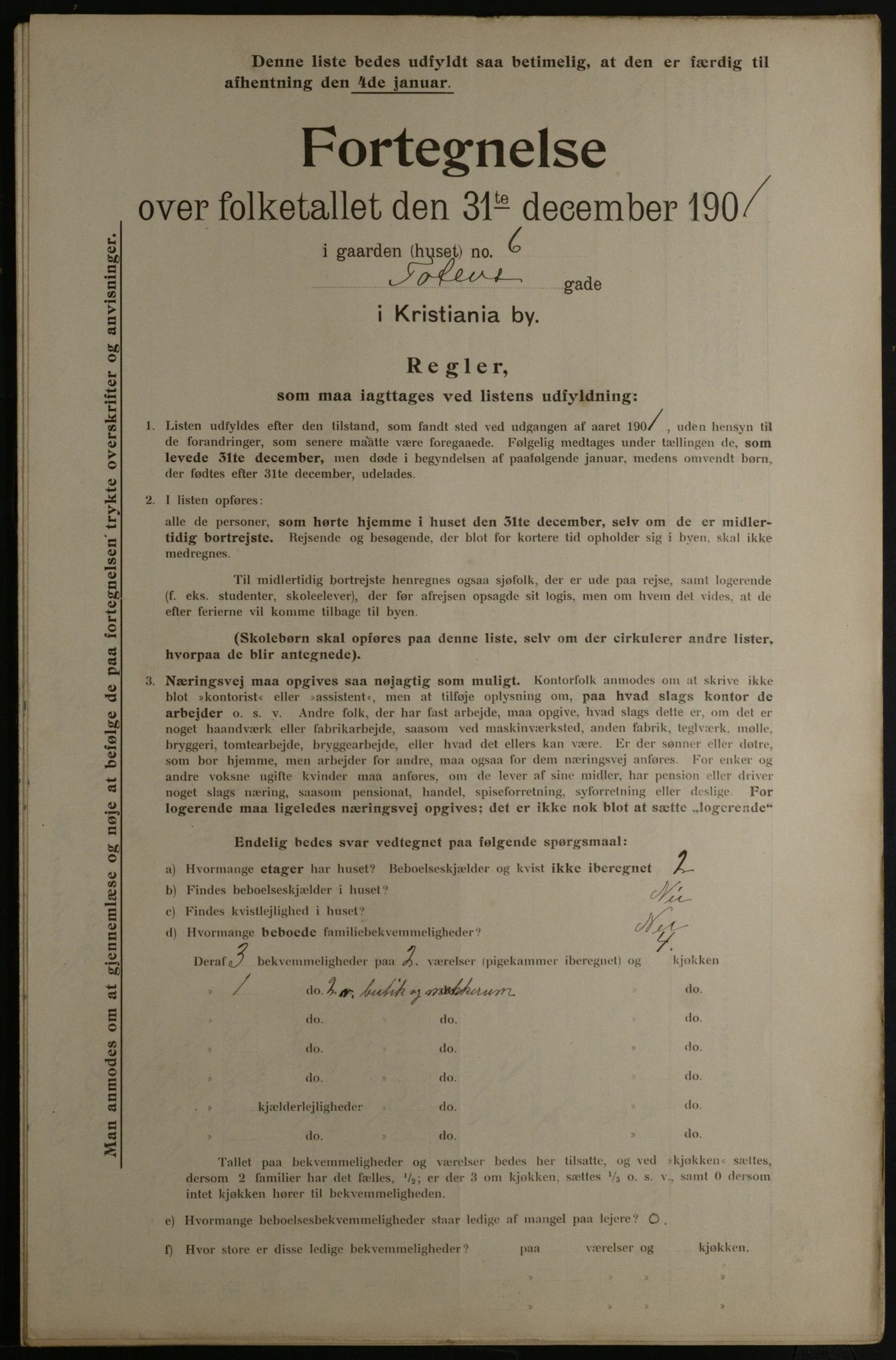 OBA, Kommunal folketelling 31.12.1901 for Kristiania kjøpstad, 1901, s. 17714