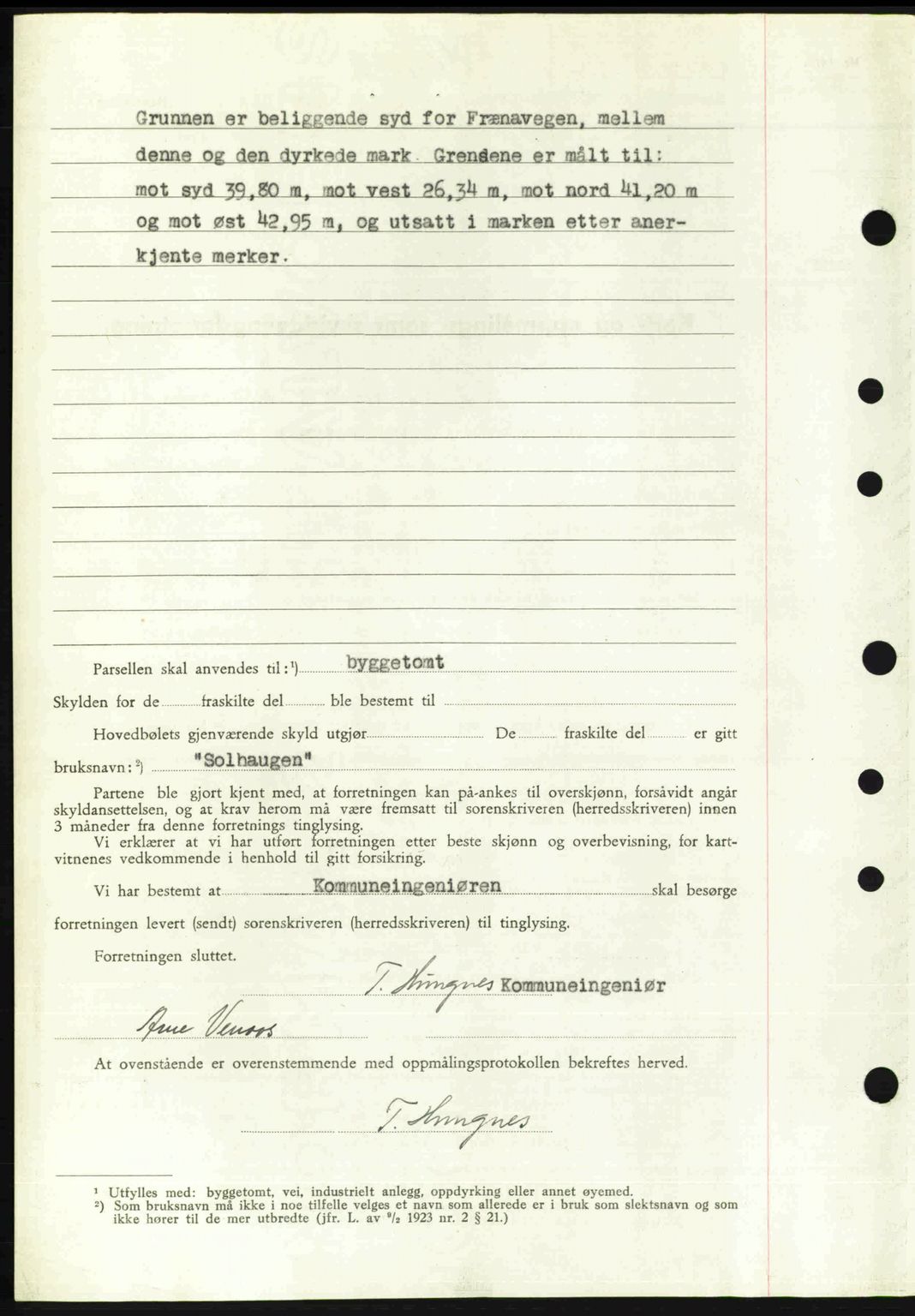 Romsdal sorenskriveri, SAT/A-4149/1/2/2C: Pantebok nr. A19, 1946-1946, Dagboknr: 423/1946