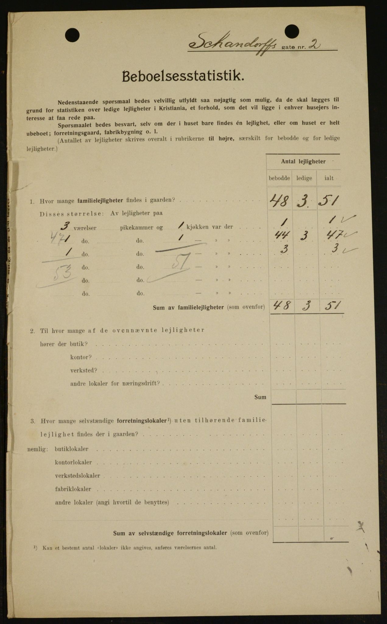 OBA, Kommunal folketelling 1.2.1909 for Kristiania kjøpstad, 1909, s. 81417