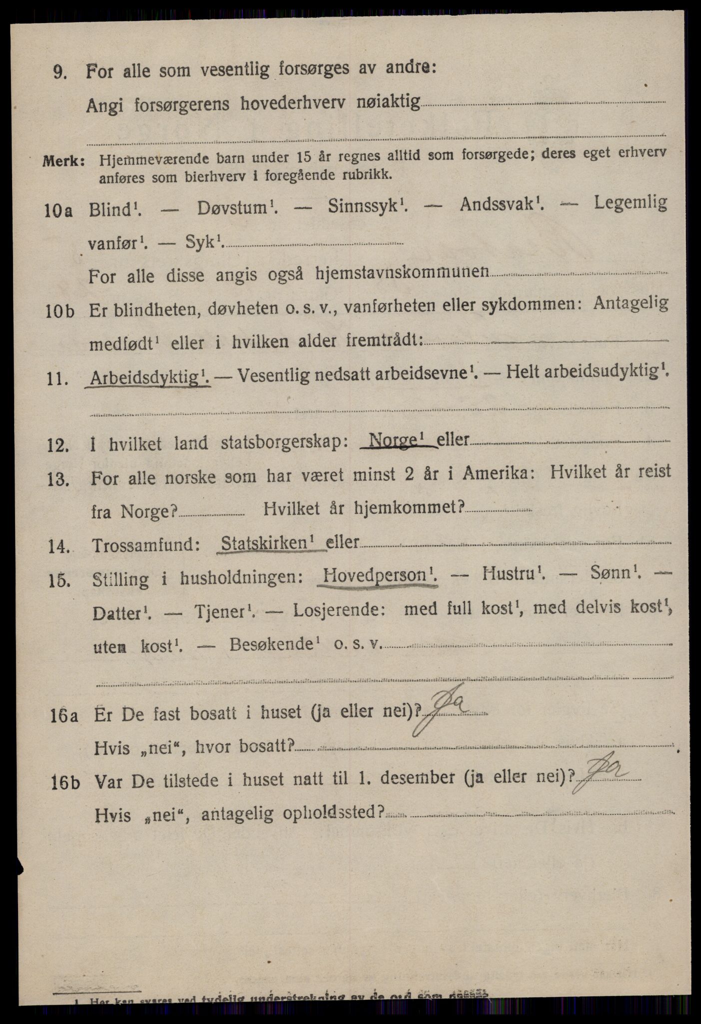 SAT, Folketelling 1920 for 1574 Brattvær herred, 1920, s. 3041