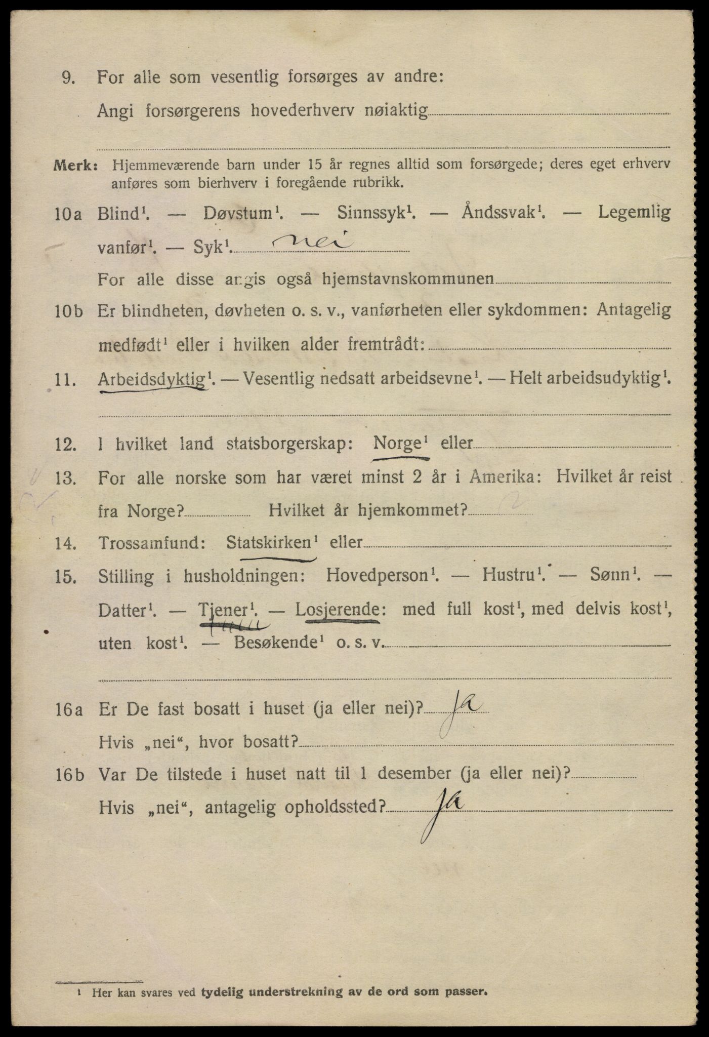 SAO, Folketelling 1920 for 0301 Kristiania kjøpstad, 1920, s. 487038