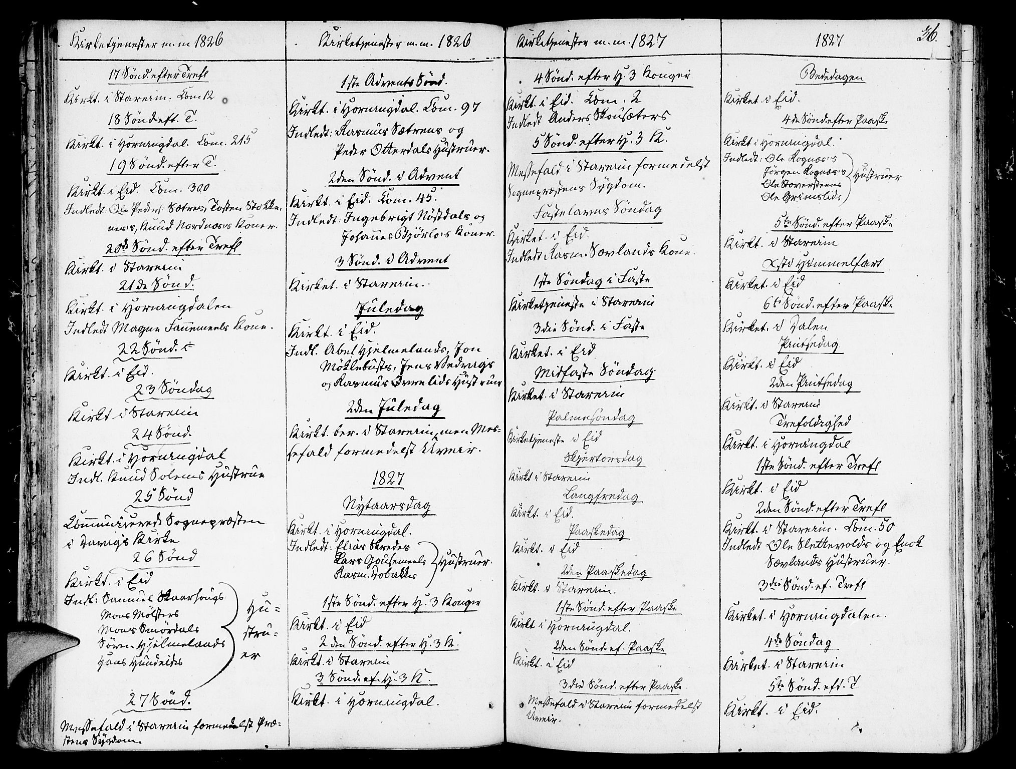 Eid sokneprestembete, AV/SAB-A-82301/H/Haa/Haaa/L0004: Ministerialbok nr. A 4, 1806-1815, s. 36
