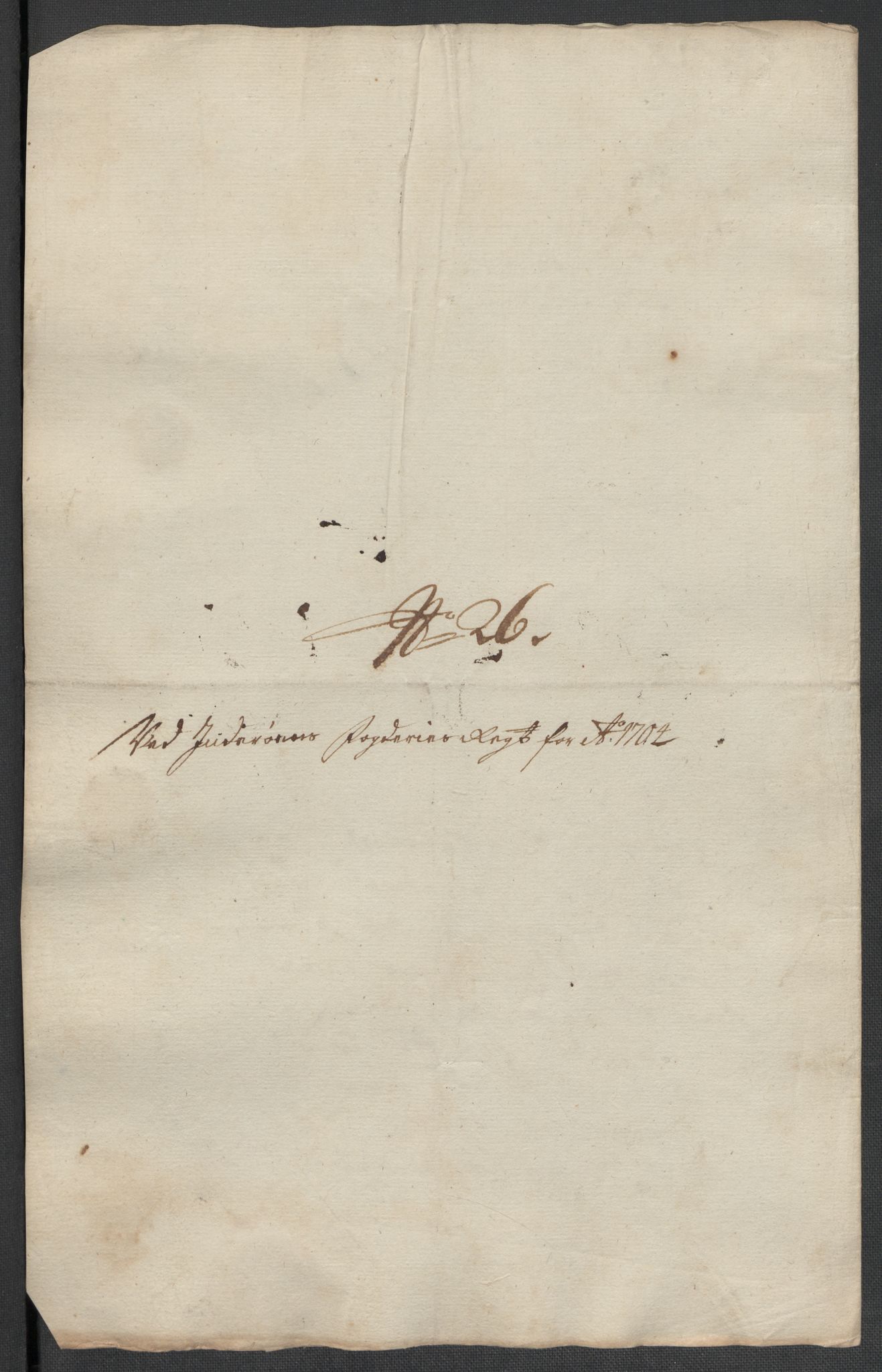 Rentekammeret inntil 1814, Reviderte regnskaper, Fogderegnskap, RA/EA-4092/R63/L4313: Fogderegnskap Inderøy, 1703-1704, s. 552