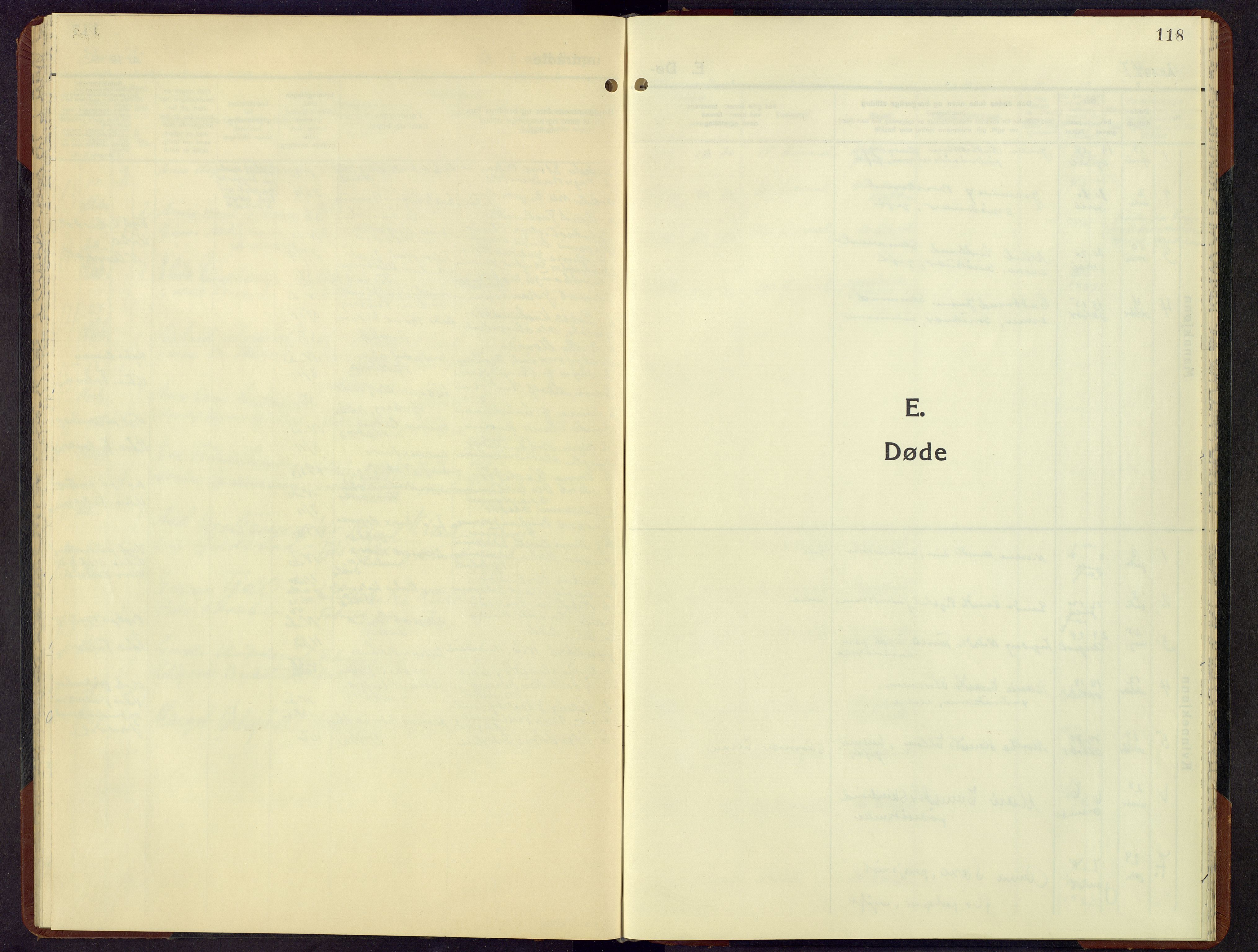 Nordre Land prestekontor, AV/SAH-PREST-124/H/Ha/Hab/L0005: Klokkerbok nr. 5, 1947-1958, s. 118