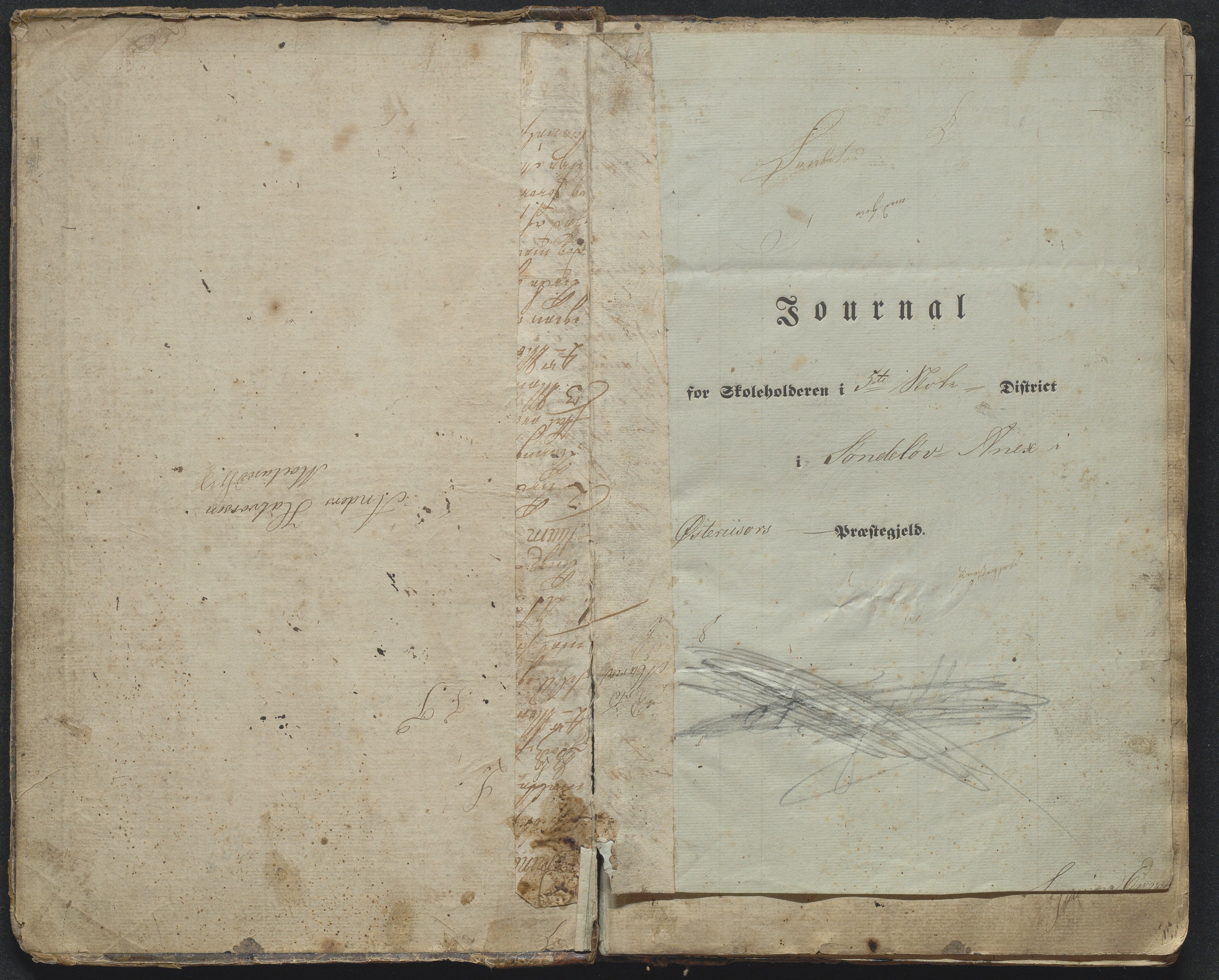 Søndeled kommune, AAKS/KA0913-PK/1/05/05f/L0031: Dagbok (Røed), 1828-1863