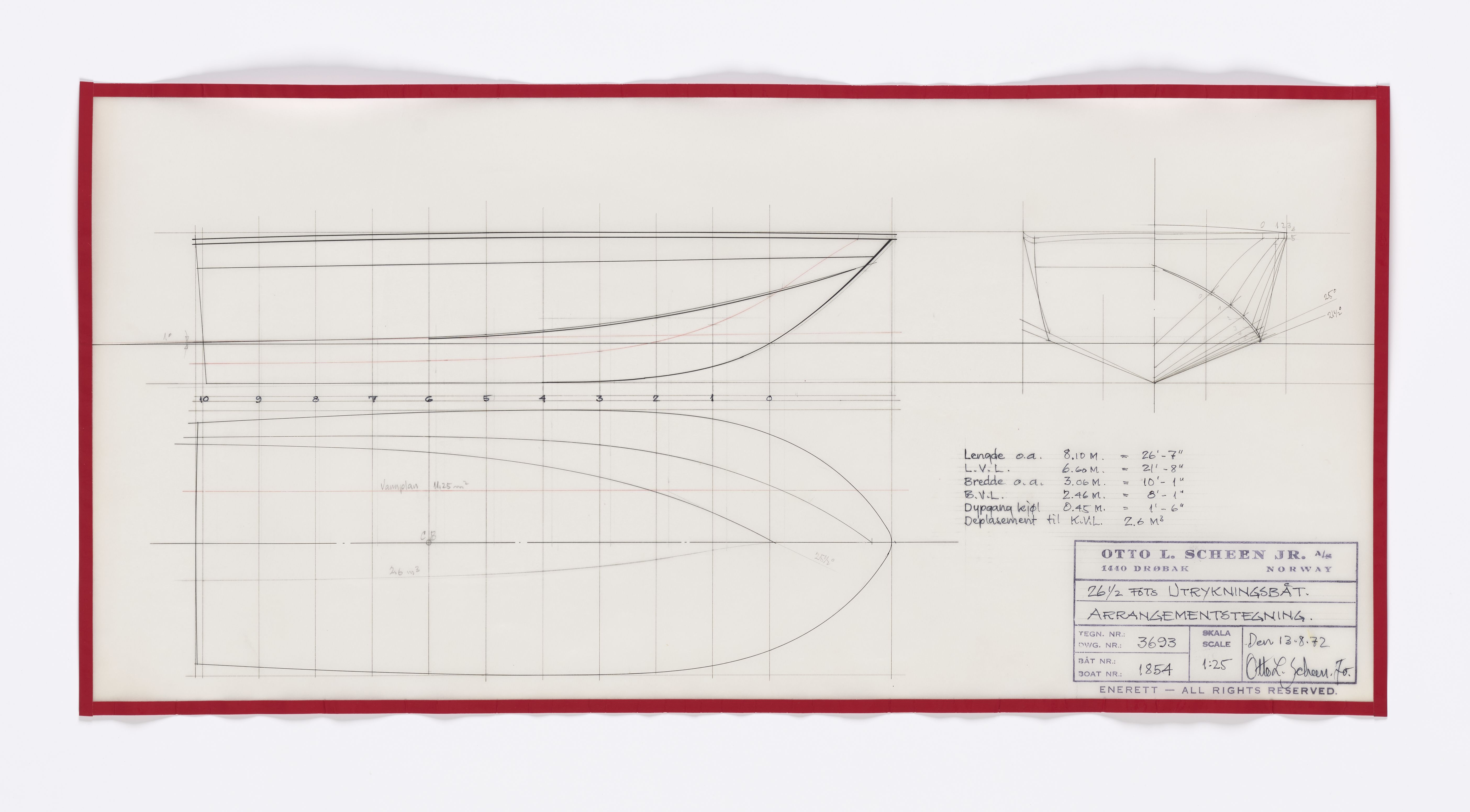 Furuholmen & Scheen, AFM/OM-1003/T/Ta/L0010/0003: Utrykningsfartøy / Scheen, 1968-1992