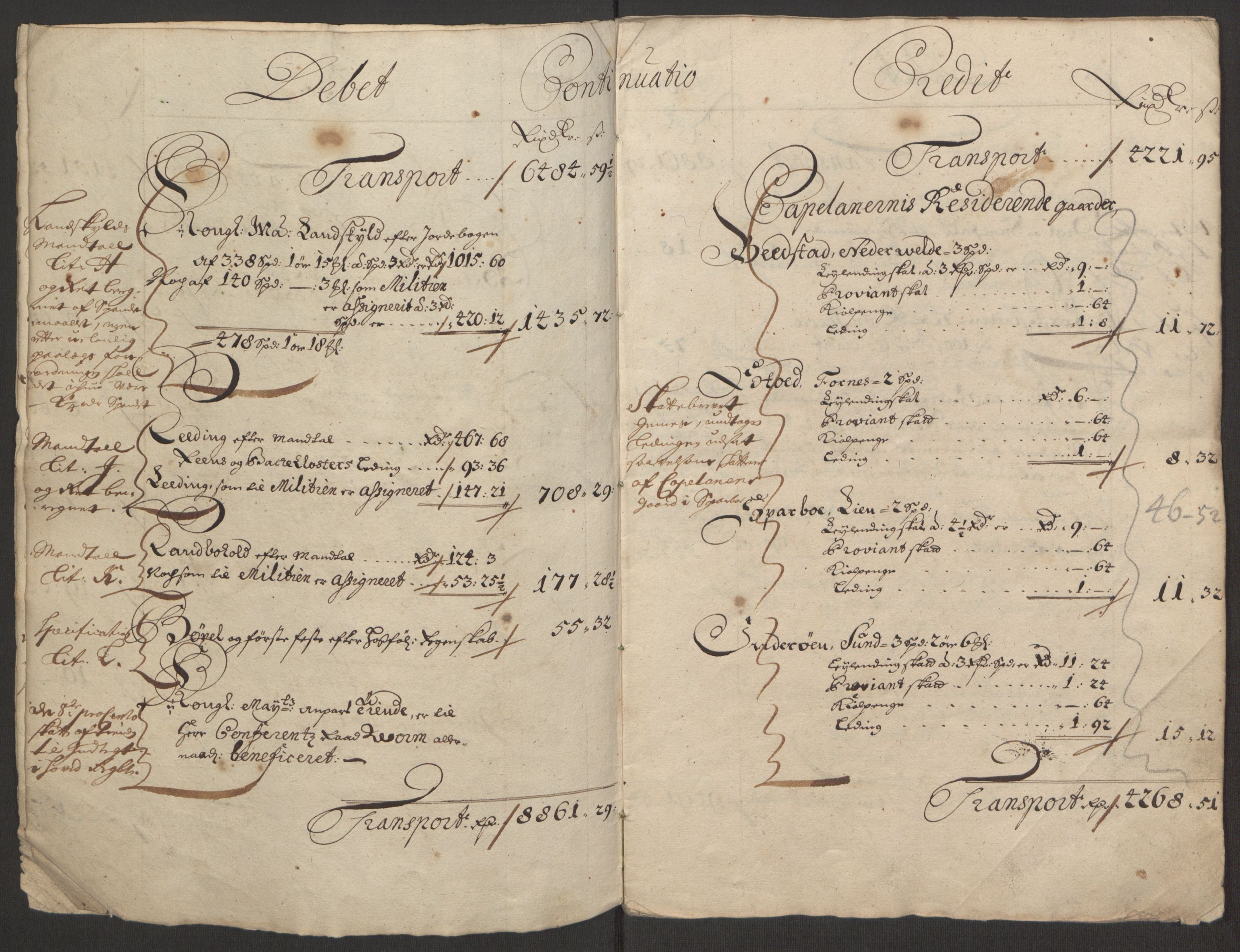Rentekammeret inntil 1814, Reviderte regnskaper, Fogderegnskap, RA/EA-4092/R63/L4309: Fogderegnskap Inderøy, 1695-1697, s. 380