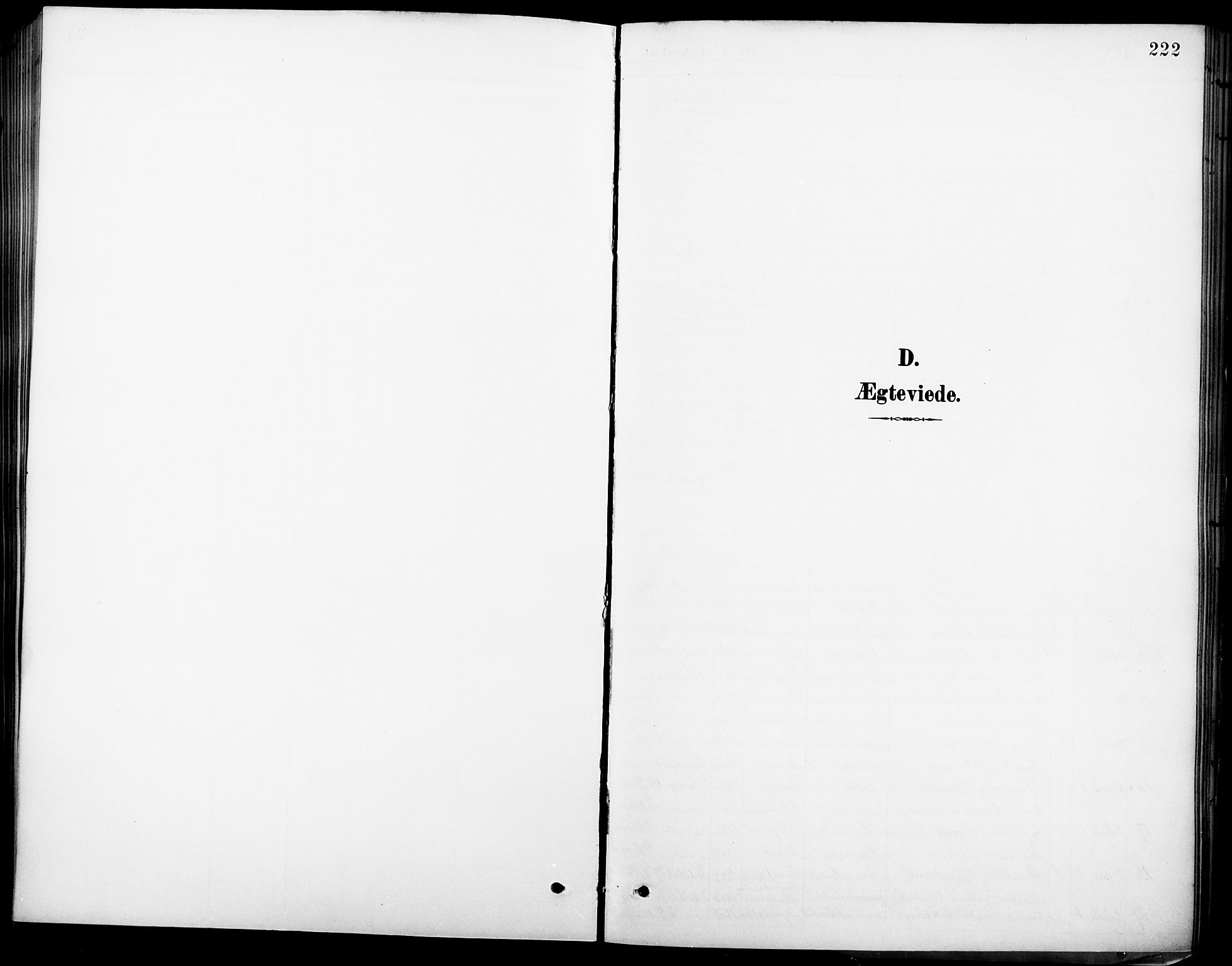 Vinger prestekontor, SAH/PREST-024/H/Ha/Hab/L0003: Klokkerbok nr. 3, 1895-1920, s. 222
