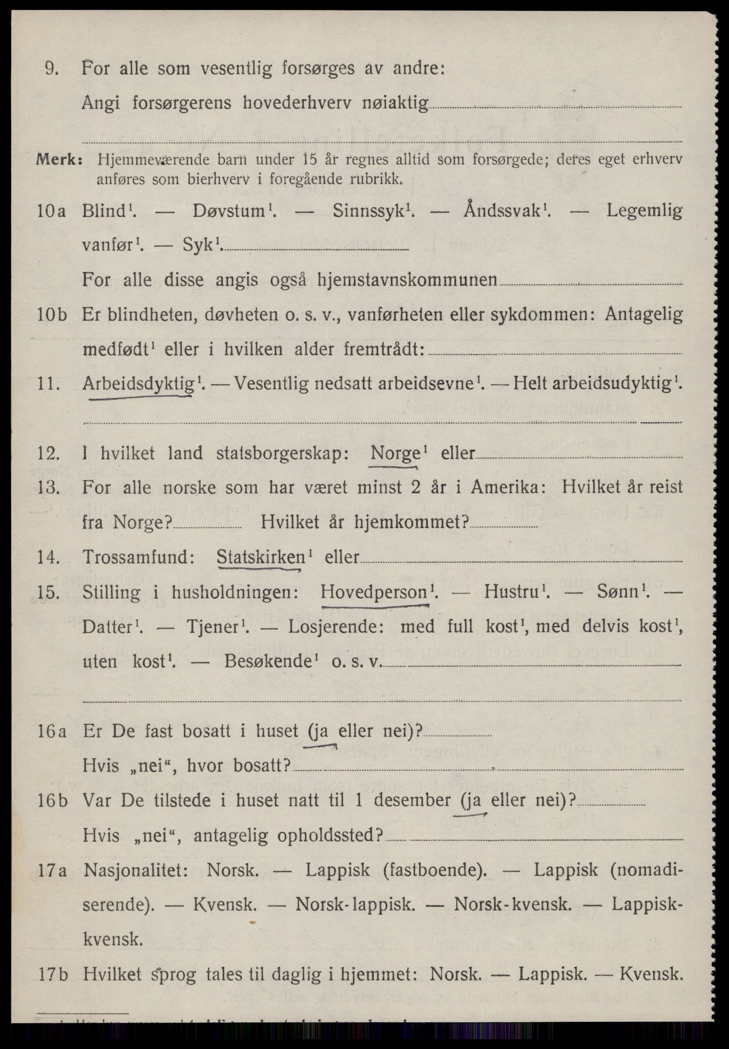 SAT, Folketelling 1920 for 1616 Fillan herred, 1920, s. 2001