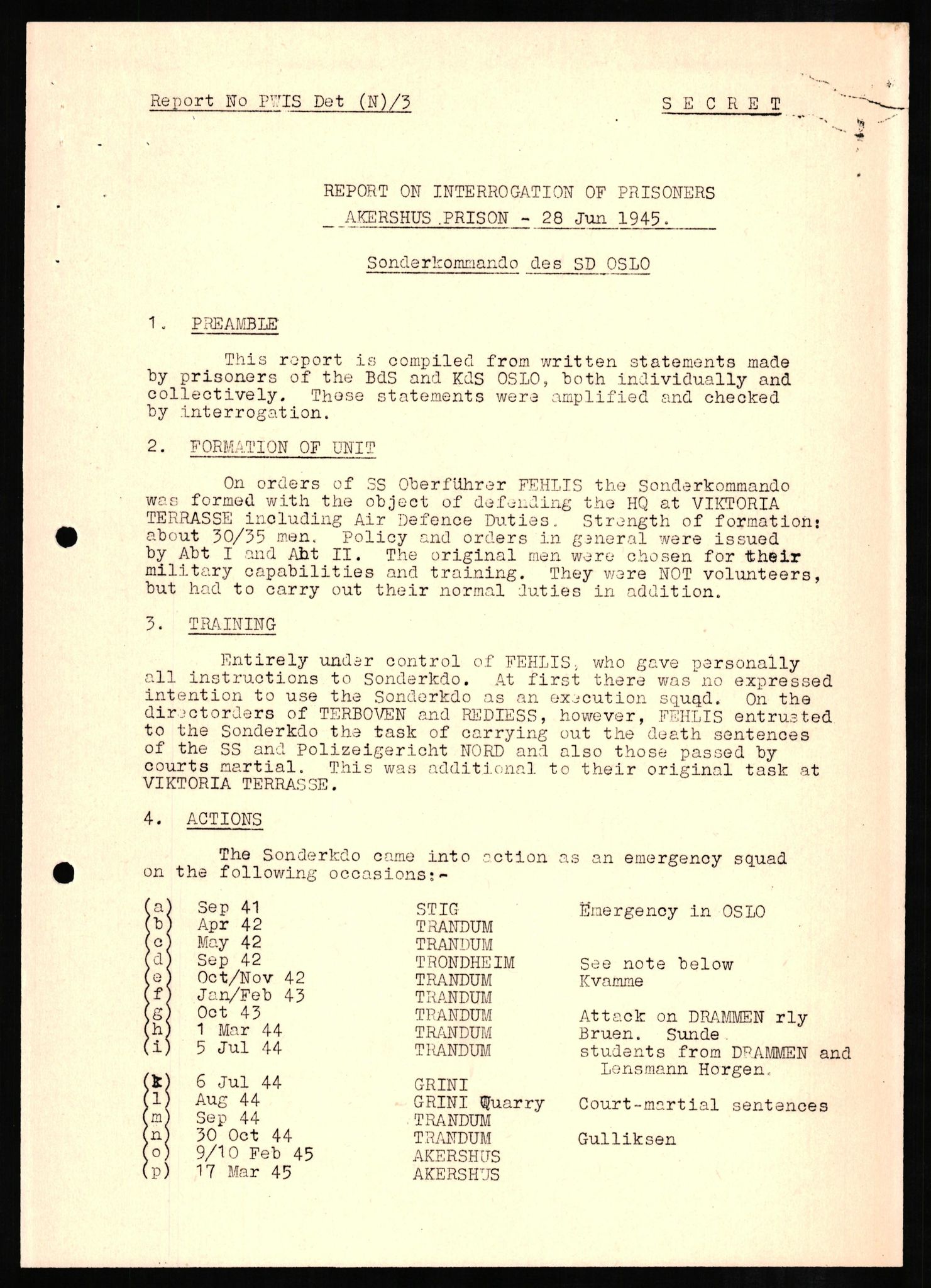 Forsvaret, Forsvarets overkommando II, AV/RA-RAFA-3915/D/Db/L0008: CI Questionaires. Tyske okkupasjonsstyrker i Norge. Tyskere., 1945-1946, s. 90