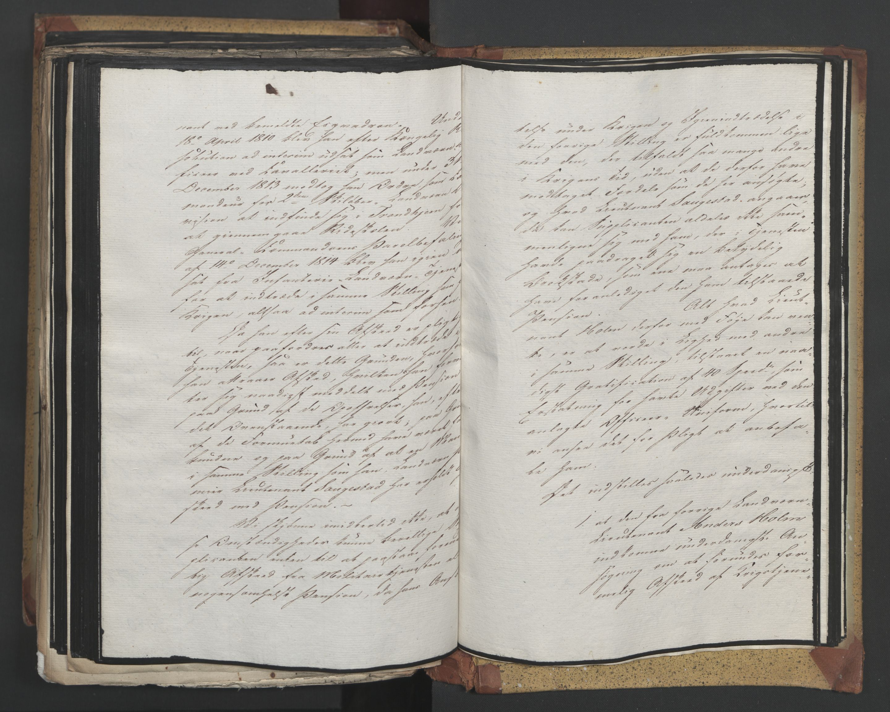 Statsrådsavdelingen i Stockholm, AV/RA-S-1003/D/Da/L0017: Regjeringsinnstillinger nr. 3469-3598, 1819, s. 414