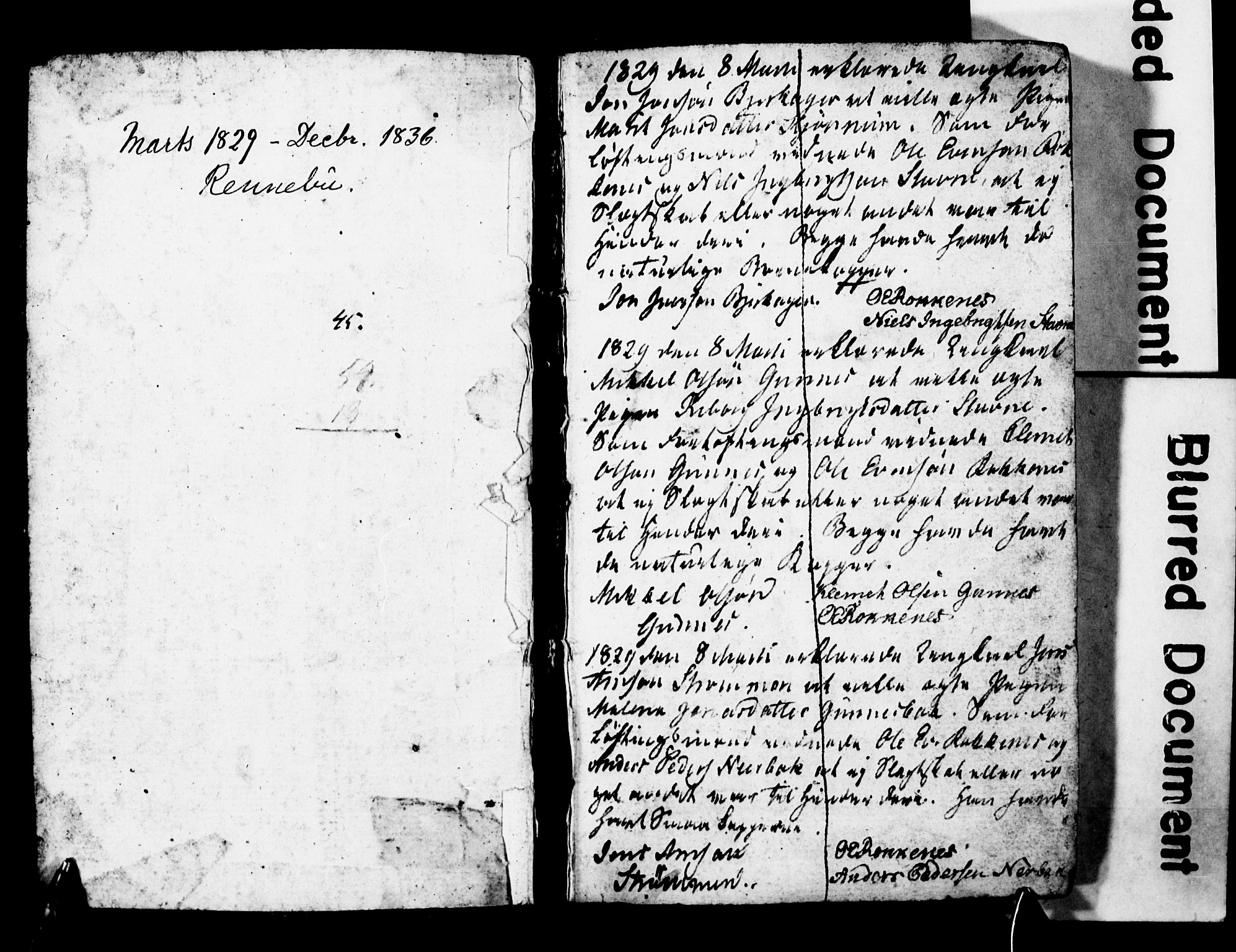 Ministerialprotokoller, klokkerbøker og fødselsregistre - Sør-Trøndelag, AV/SAT-A-1456/674/L0884: Klokkerbok nr. 674C11, 1829-1836