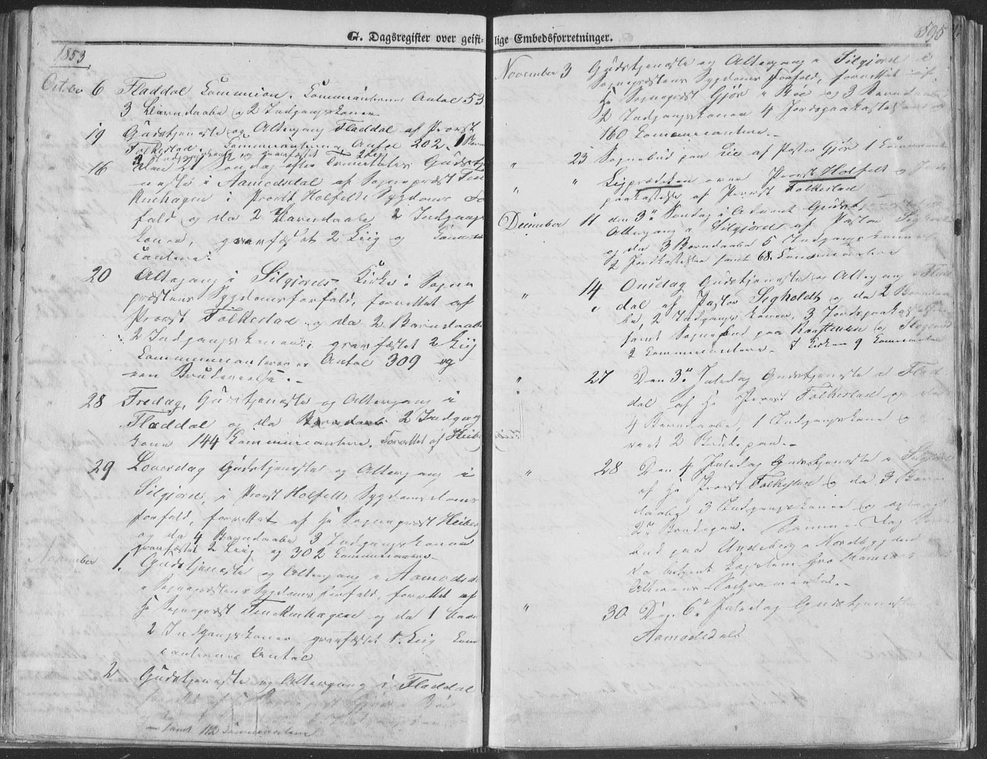 Seljord kirkebøker, SAKO/A-20/F/Fa/L012b: Ministerialbok nr. I 12B, 1850-1865, s. 595