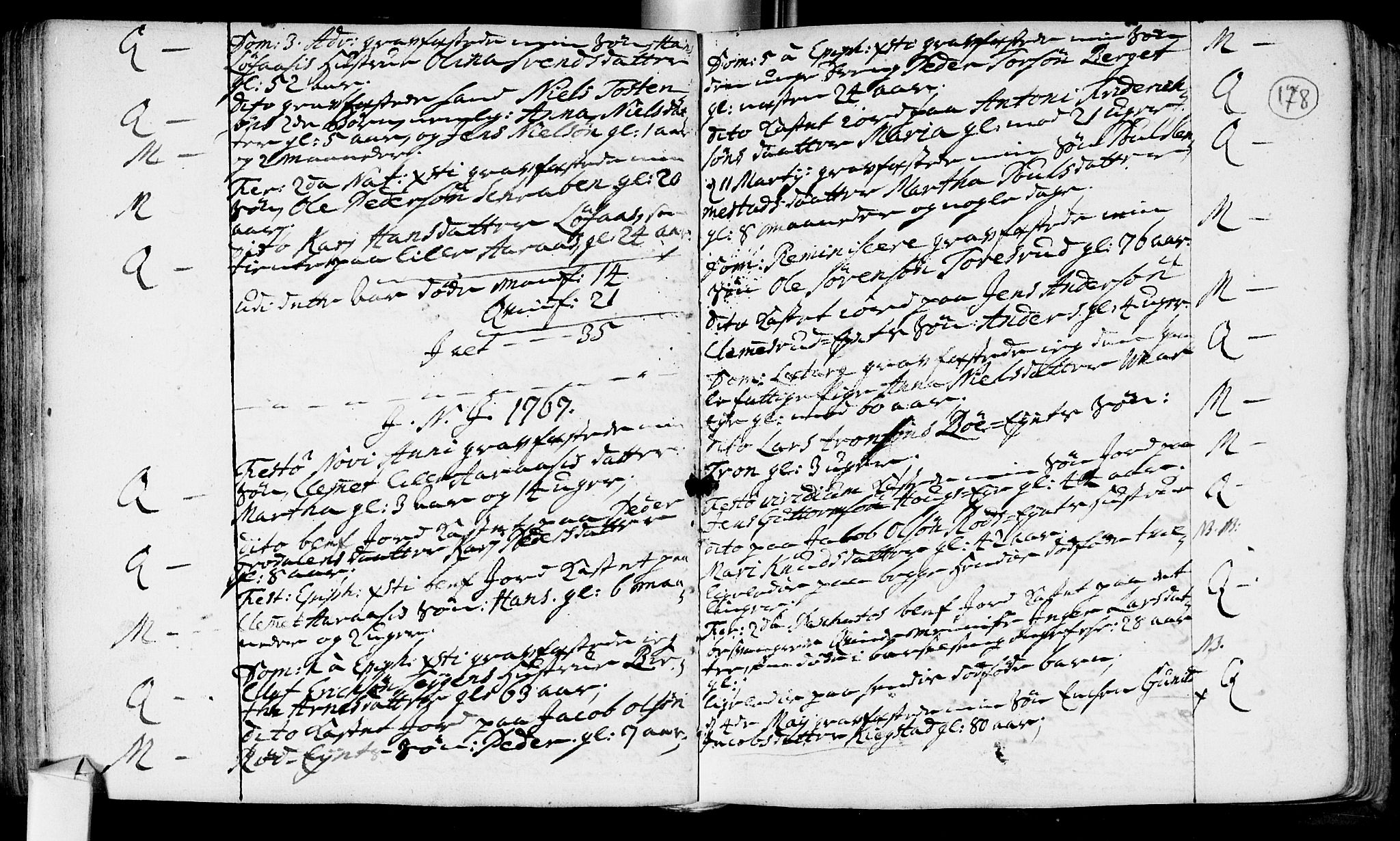 Røyken kirkebøker, SAKO/A-241/F/Fa/L0002: Ministerialbok nr. 2, 1731-1782, s. 178