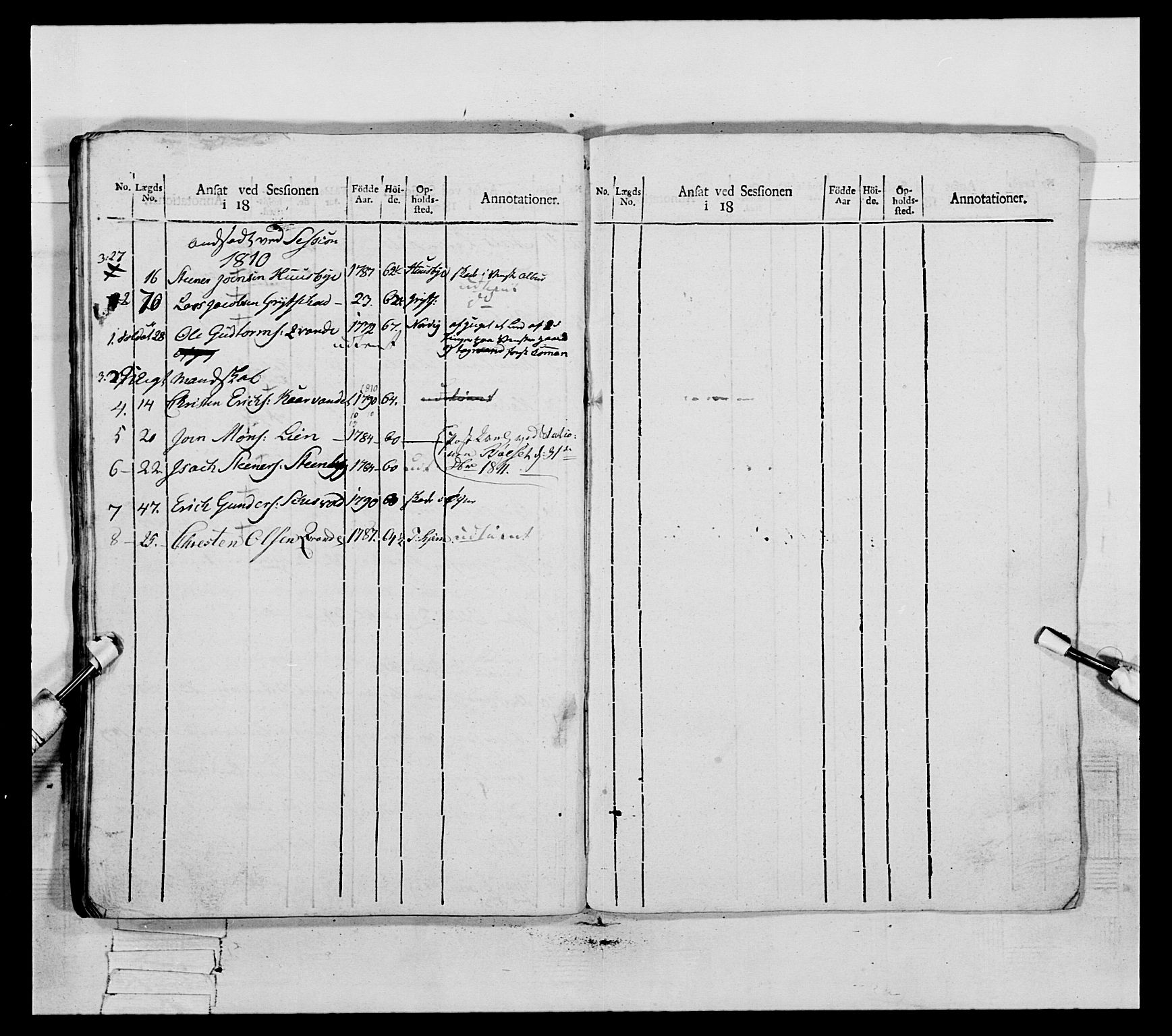 Generalitets- og kommissariatskollegiet, Det kongelige norske kommissariatskollegium, AV/RA-EA-5420/E/Eh/L0083a: 2. Trondheimske nasjonale infanteriregiment, 1810, s. 386