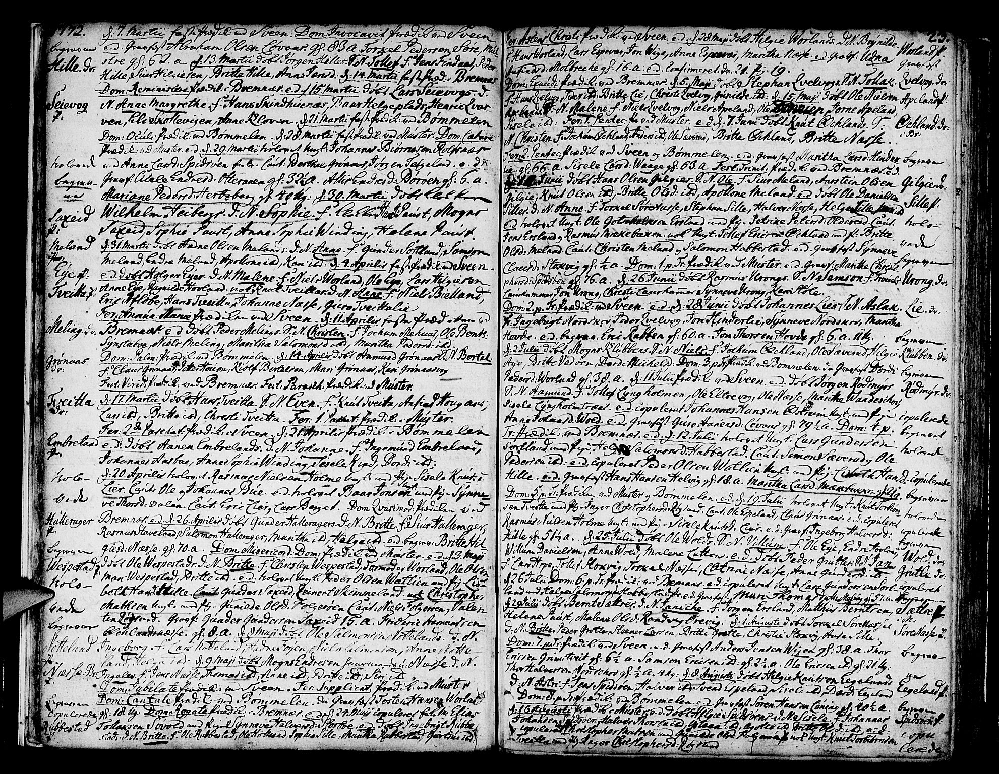 Finnås sokneprestembete, AV/SAB-A-99925/H/Ha/Haa/Haaa/L0003: Ministerialbok nr. A 3, 1765-1803, s. 23