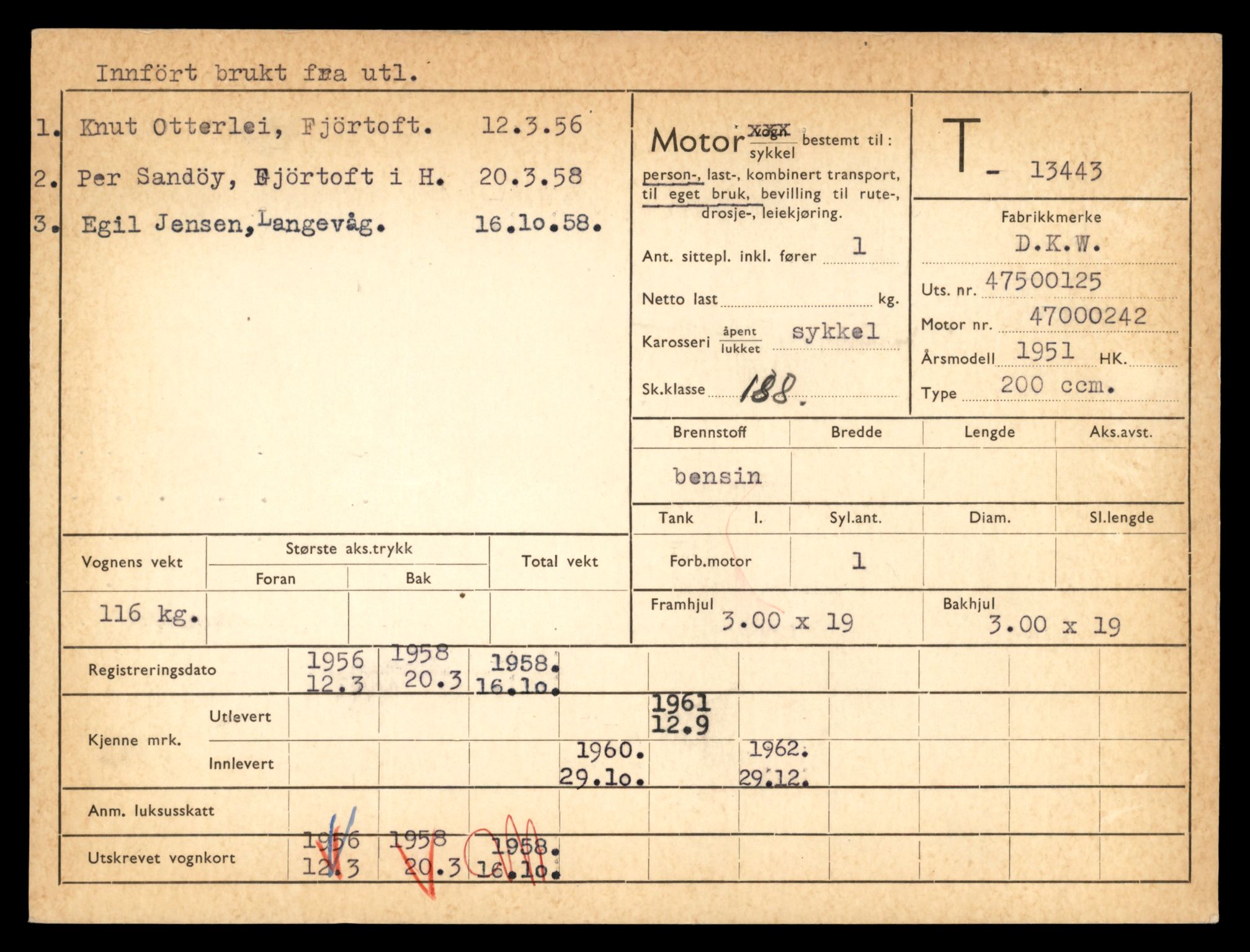 Møre og Romsdal vegkontor - Ålesund trafikkstasjon, AV/SAT-A-4099/F/Fe/L0039: Registreringskort for kjøretøy T 13361 - T 13530, 1927-1998, s. 1391