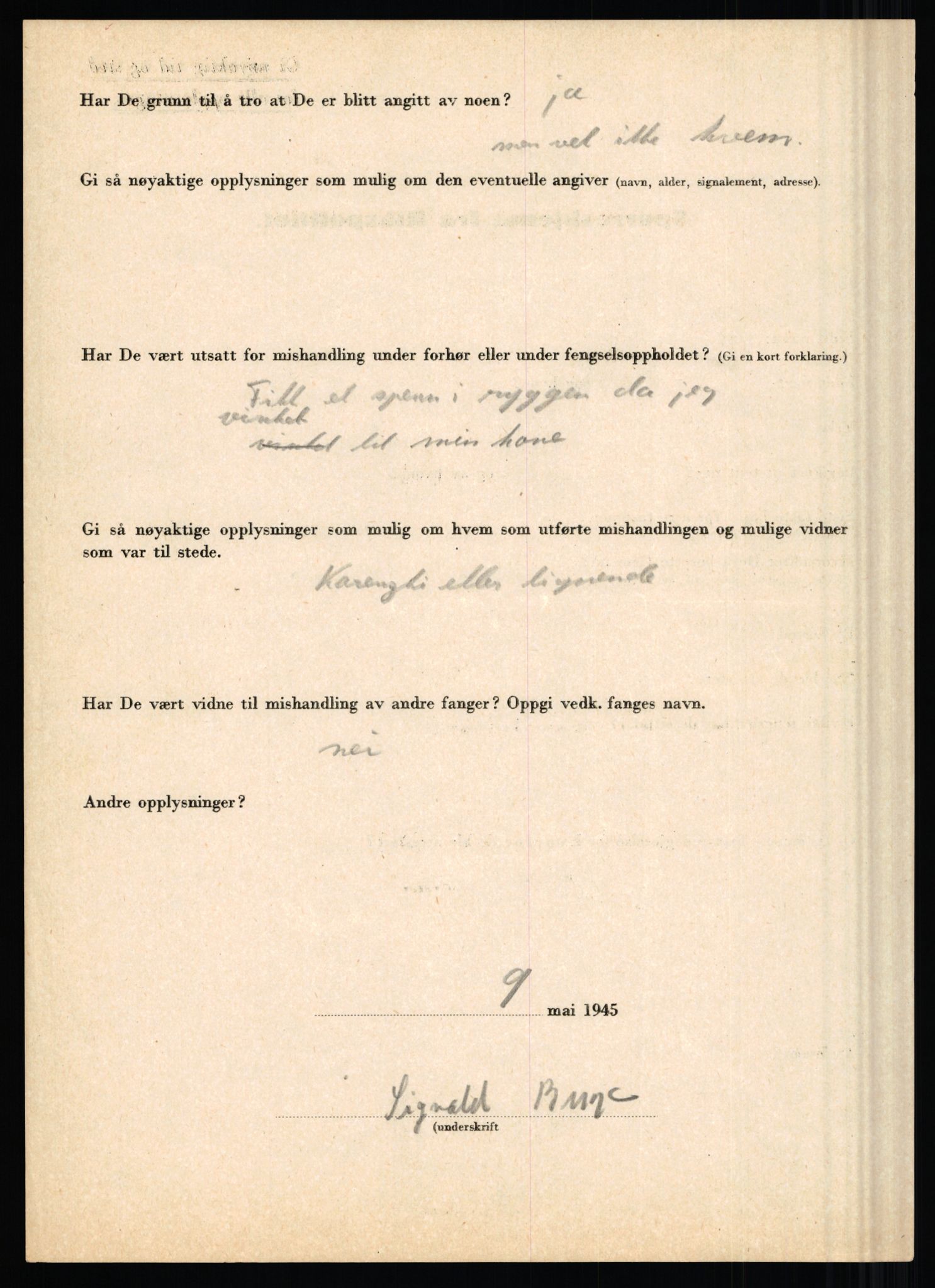 Rikspolitisjefen, AV/RA-S-1560/L/L0002: Berg, Alf - Bråthen, Thorleif, 1940-1945, s. 162