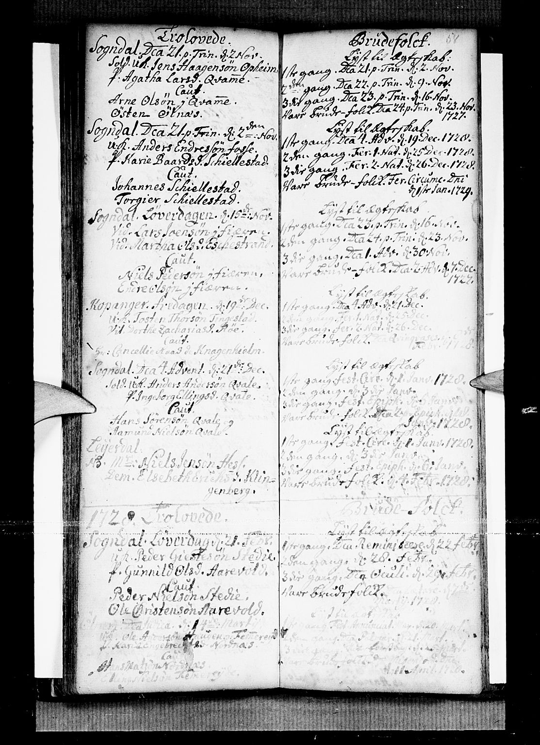 Sogndal sokneprestembete, AV/SAB-A-81301/H/Haa/Haaa/L0002: Ministerialbok nr. A 2, 1725-1741, s. 58