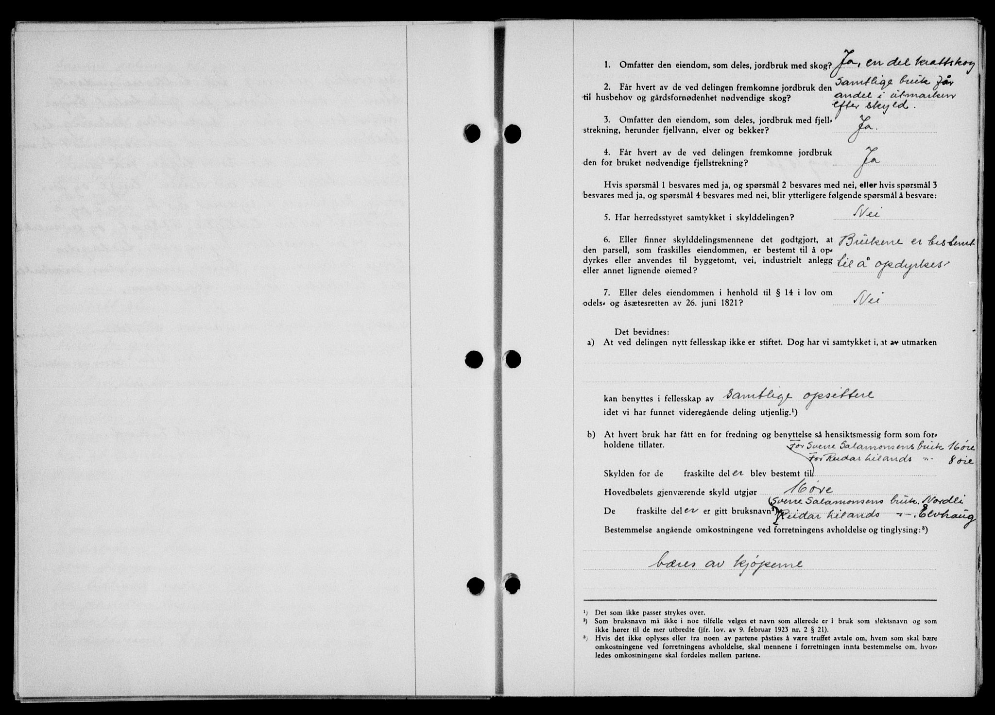 Lofoten sorenskriveri, SAT/A-0017/1/2/2C/L0009a: Pantebok nr. 9a, 1941-1942, Dagboknr: 409/1942