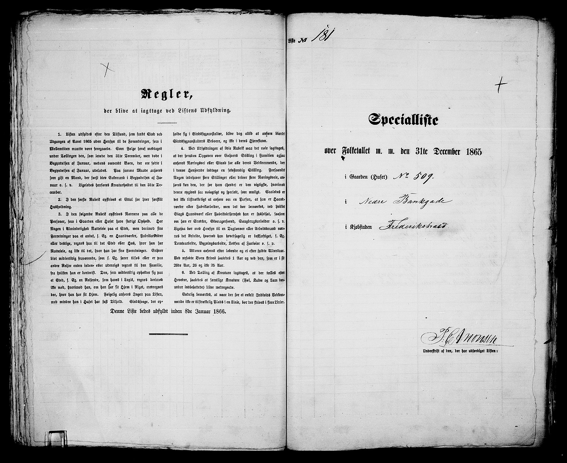 RA, Folketelling 1865 for 0101P Fredrikshald prestegjeld, 1865, s. 373