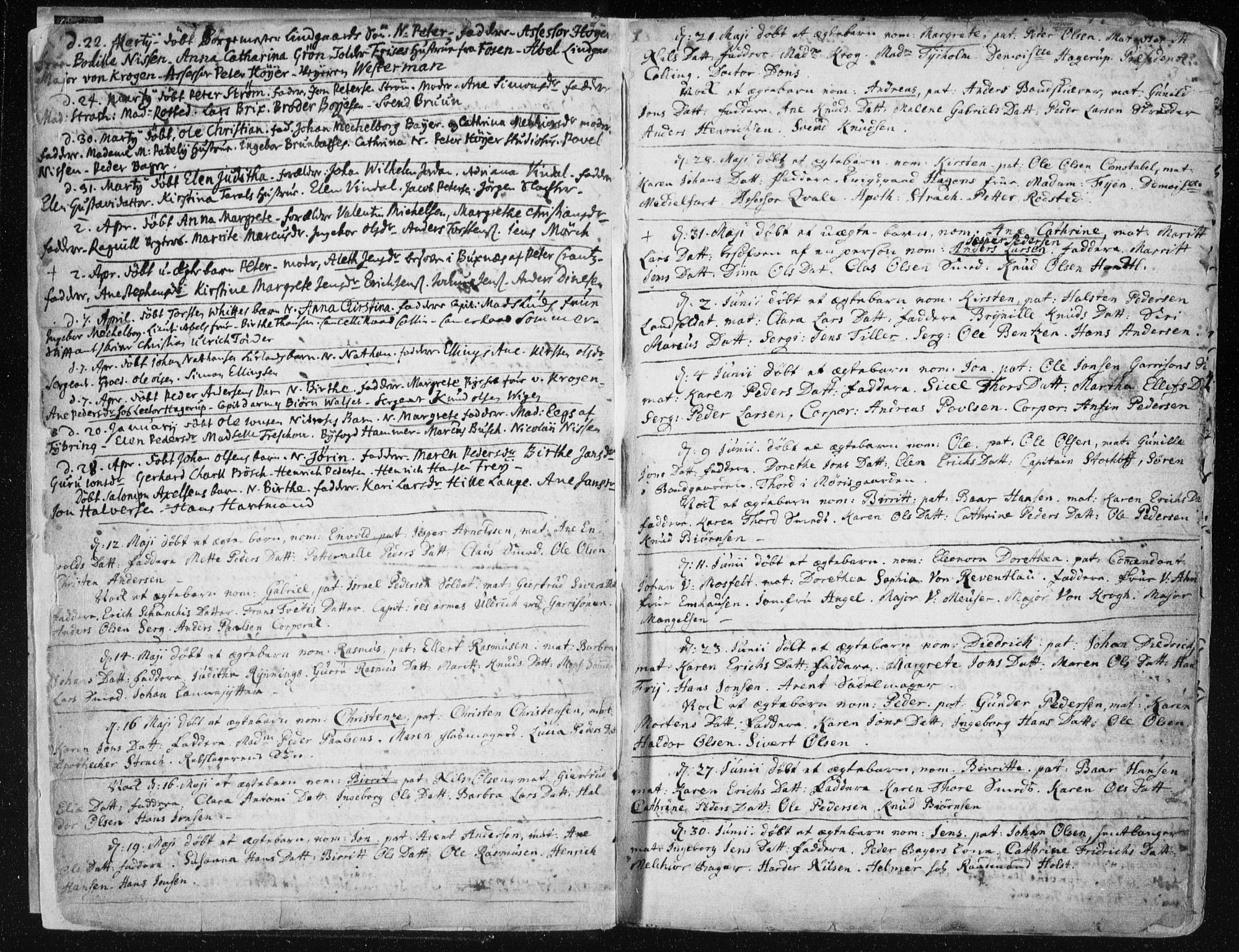 Ministerialprotokoller, klokkerbøker og fødselsregistre - Sør-Trøndelag, AV/SAT-A-1456/601/L0036: Ministerialbok nr. 601A04, 1729-1769