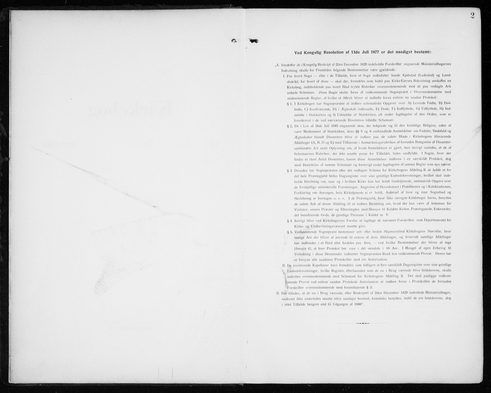 Tromsø sokneprestkontor/stiftsprosti/domprosti, AV/SATØ-S-1343/G/Ga/L0018kirke: Ministerialbok nr. 18, 1907-1917, s. 2