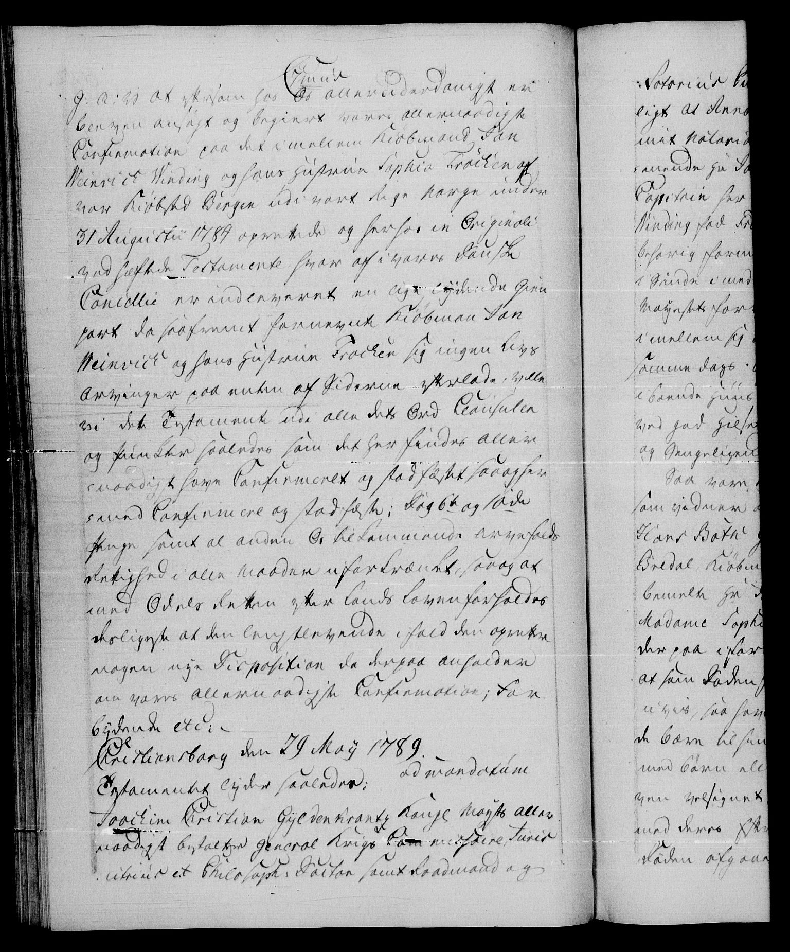 Danske Kanselli 1572-1799, AV/RA-EA-3023/F/Fc/Fca/Fcaa/L0052: Norske registre, 1788-1789, s. 622b