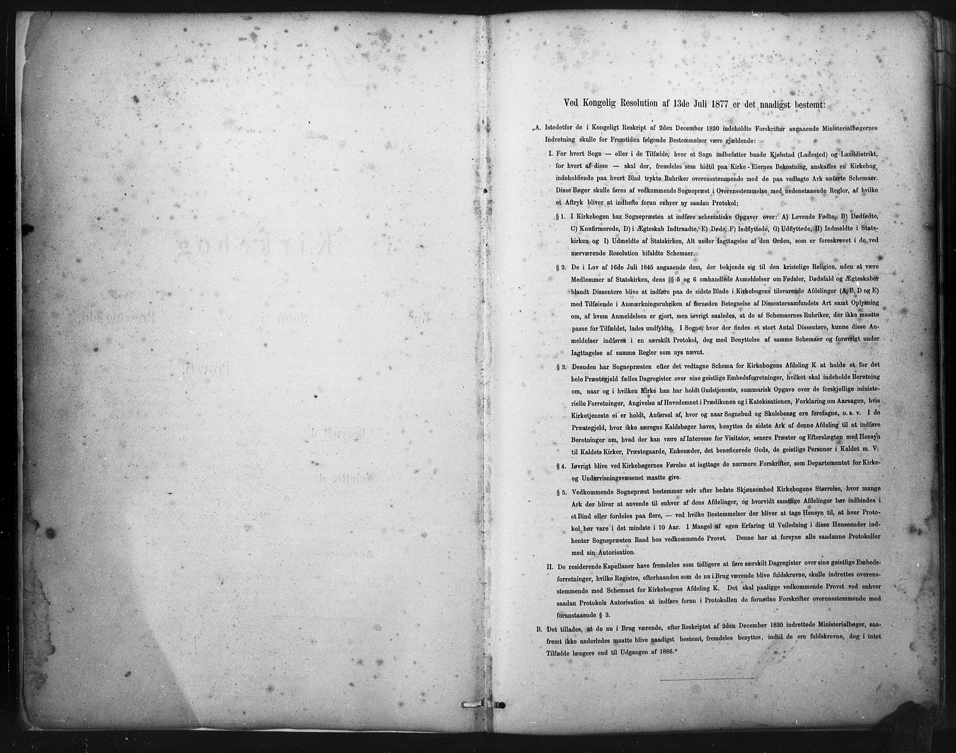 Mandal sokneprestkontor, SAK/1111-0030/F/Fa/Faa/L0017: Ministerialbok nr. A 17, 1880-1926