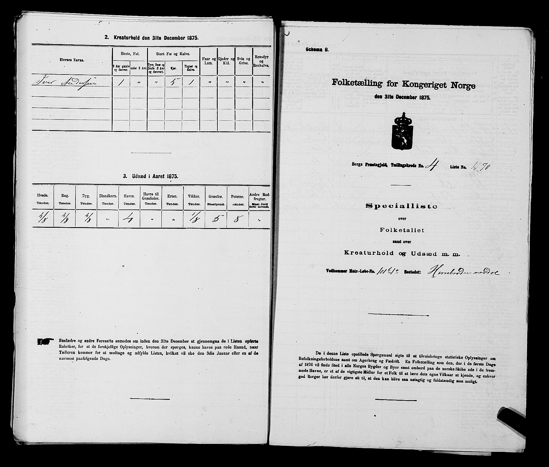 RA, Folketelling 1875 for 0116P Berg prestegjeld, 1875, s. 671