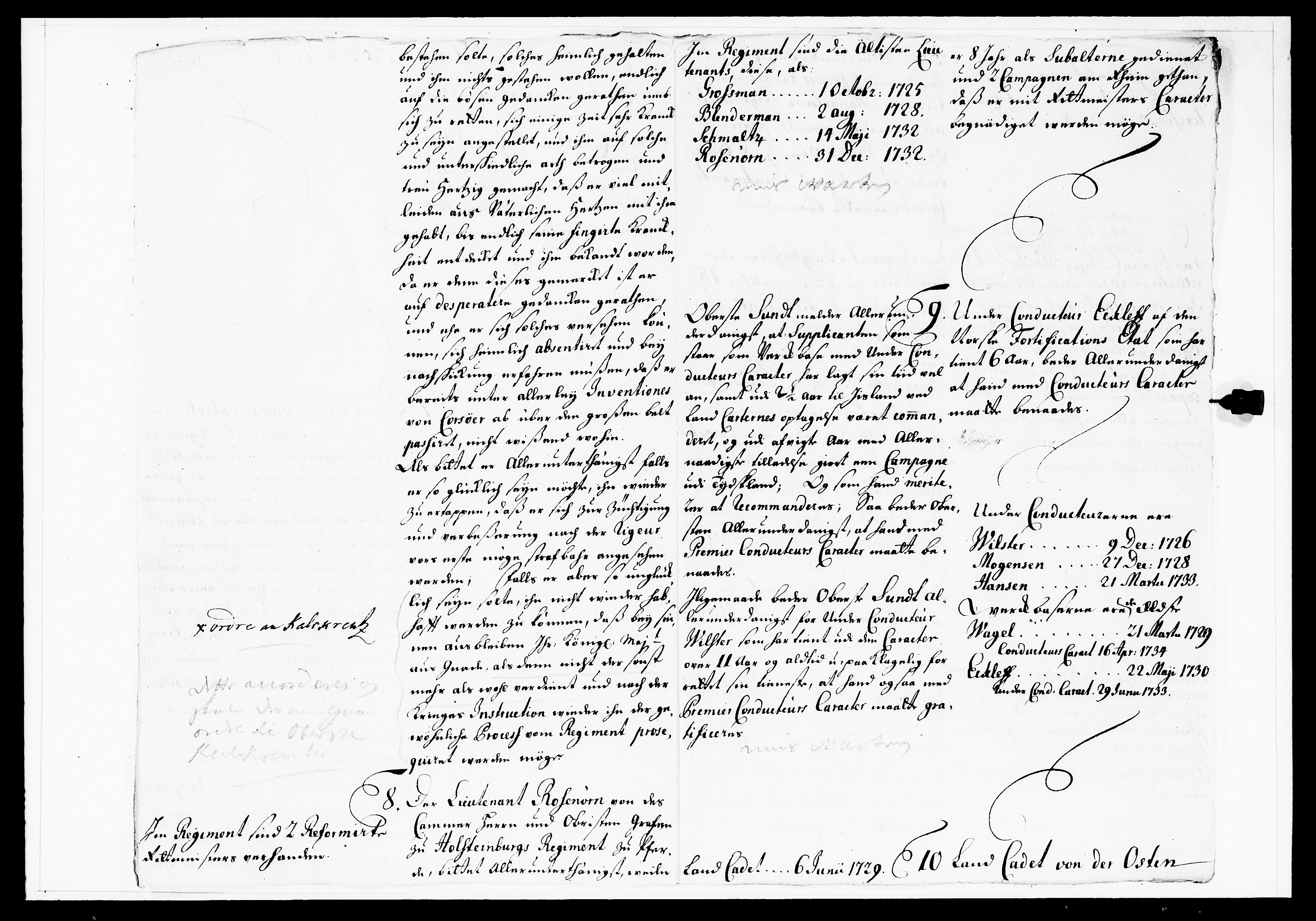 Krigskollegiet, Krigskancelliet, DRA/A-0006/-/1130-1137: Refererede sager, 1736, s. 53