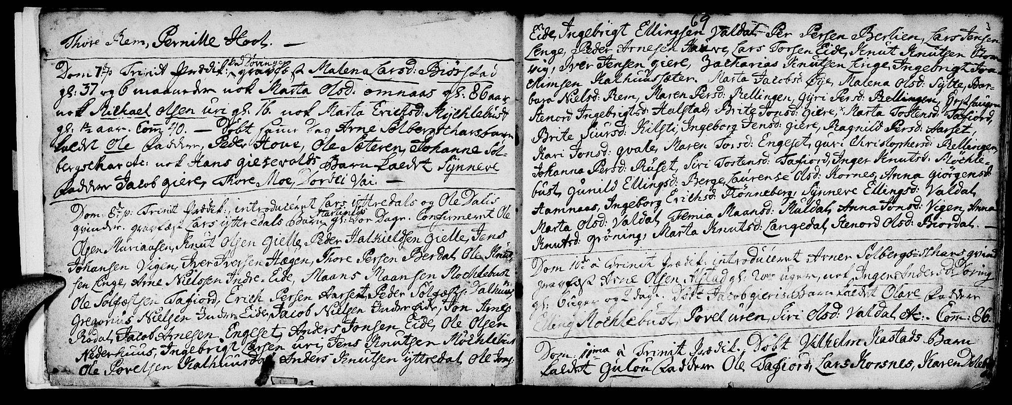 Ministerialprotokoller, klokkerbøker og fødselsregistre - Møre og Romsdal, AV/SAT-A-1454/519/L0244: Ministerialbok nr. 519A03, 1769-1773, s. 2-3