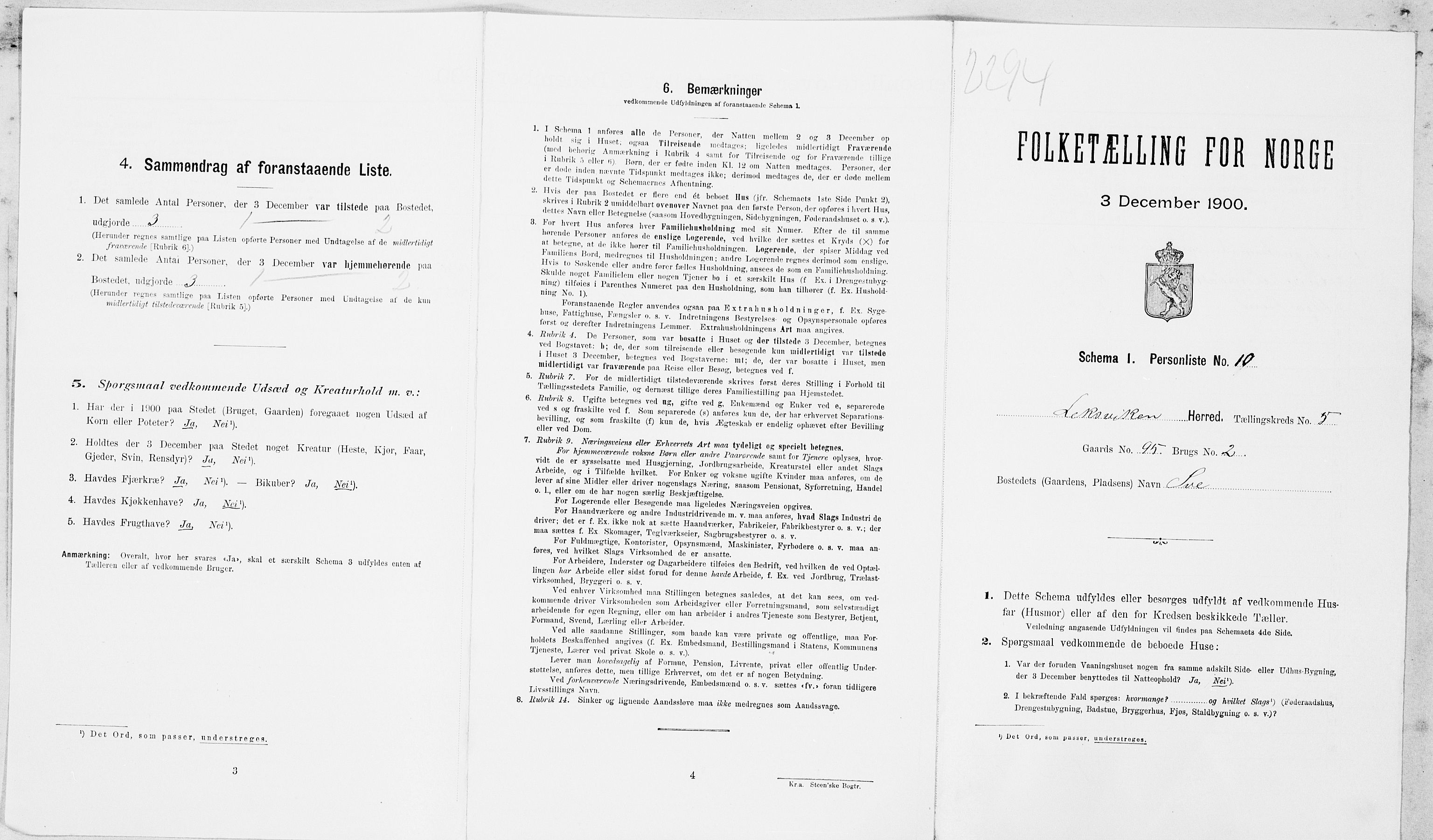 SAT, Folketelling 1900 for 1718 Leksvik herred, 1900, s. 769