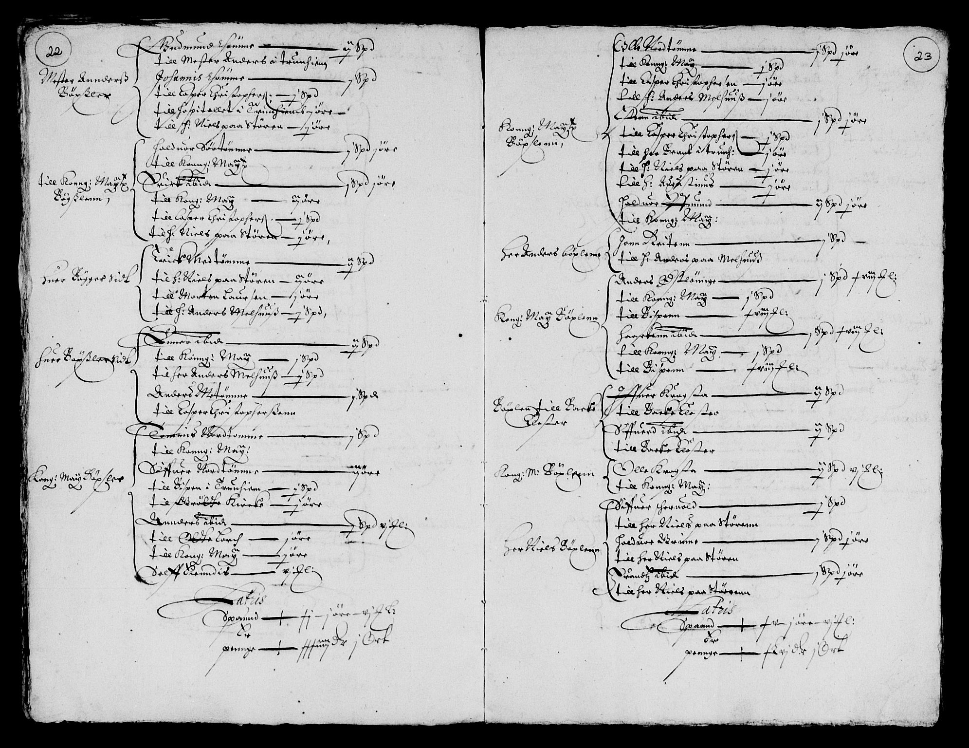 Rentekammeret inntil 1814, Reviderte regnskaper, Lensregnskaper, AV/RA-EA-5023/R/Rb/Rbw/L0091: Trondheim len, 1647