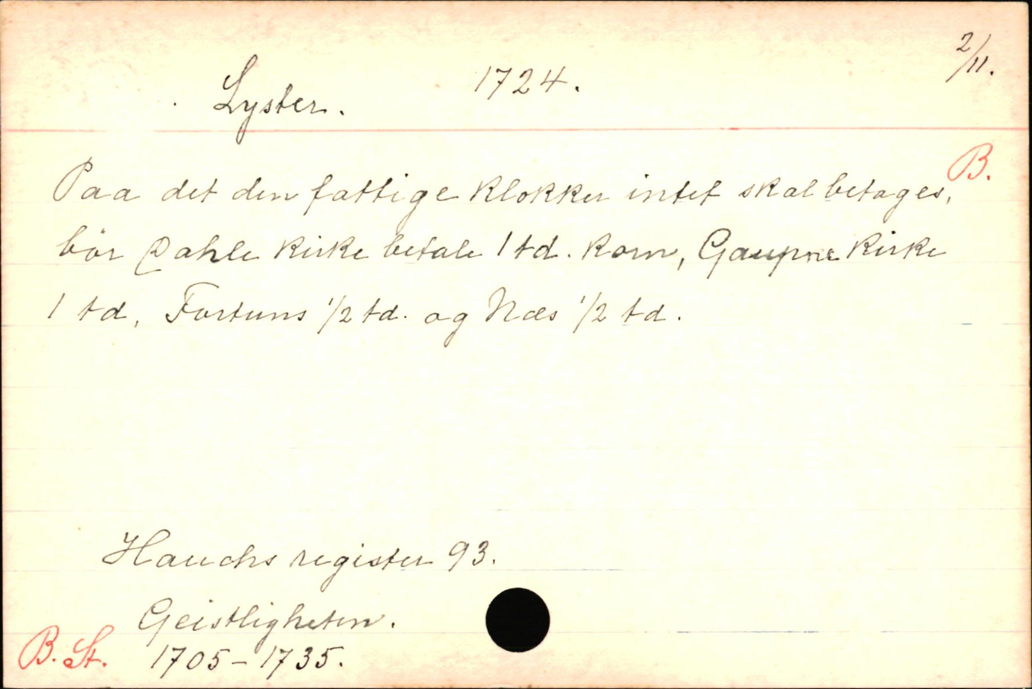 Haugen, Johannes - lærer, AV/SAB-SAB/PA-0036/01/L0001: Om klokkere og lærere, 1521-1904, s. 8348