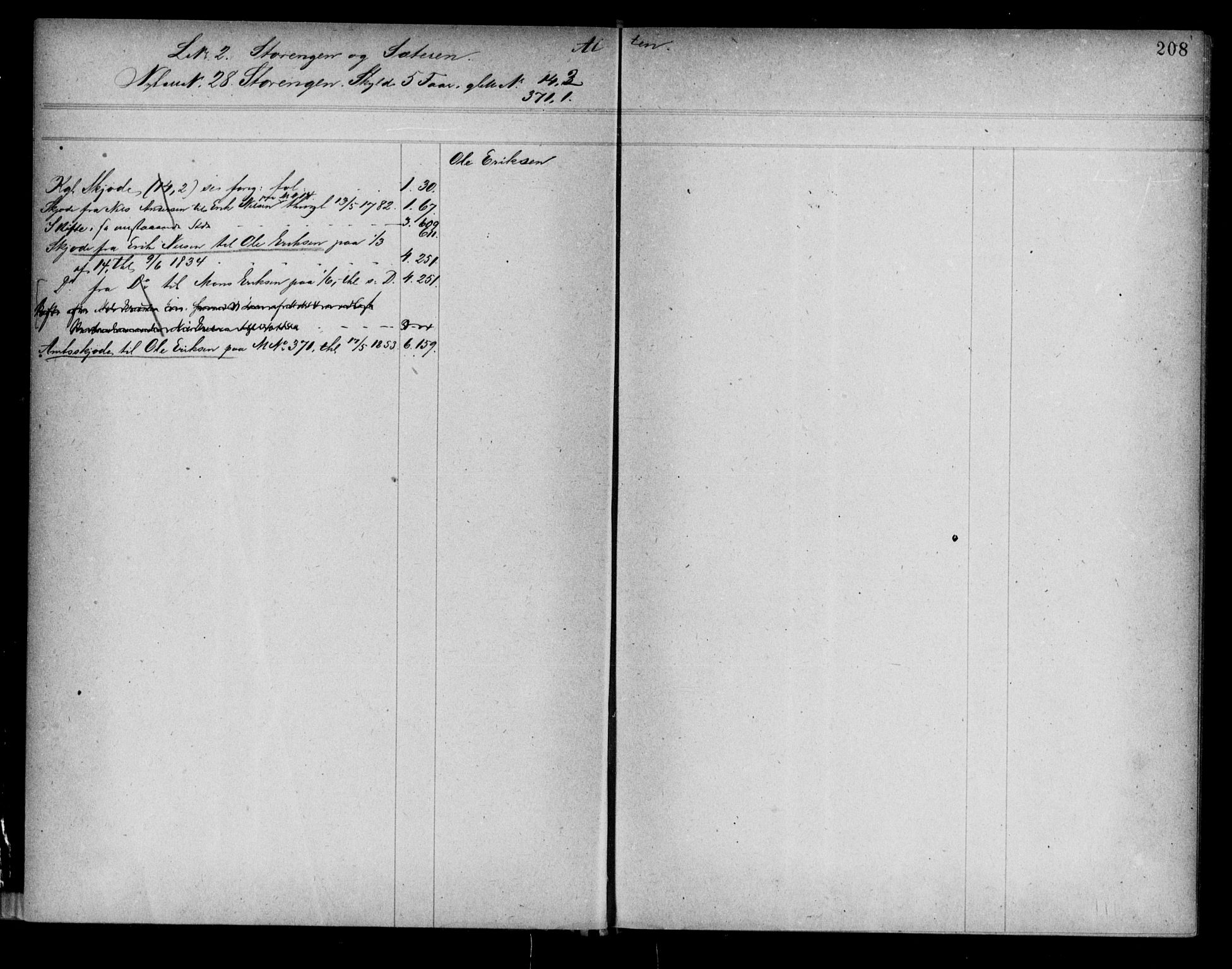 Alta fogderi/sorenskriveri, AV/SATØ-SATØ-5/1/K/Kb/Kba/L0007pantereg: Panteregister nr. 7, 1776, s. 208