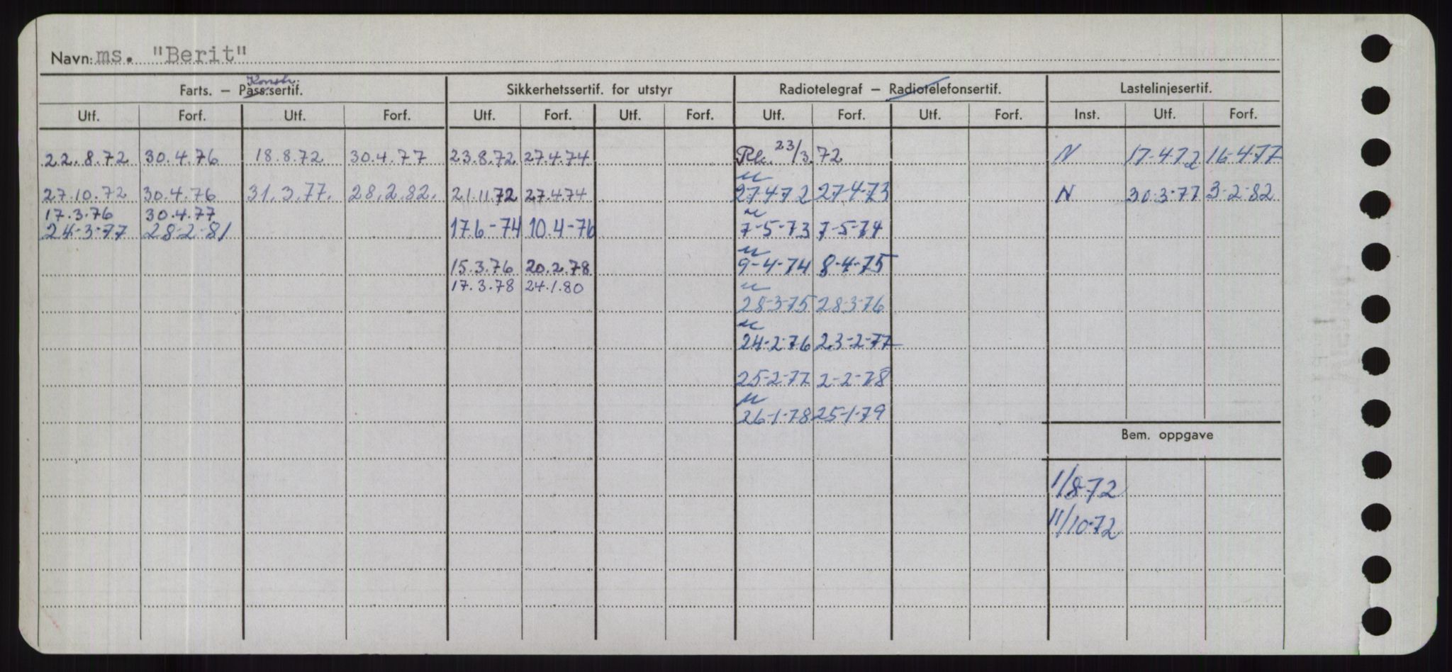 Sjøfartsdirektoratet med forløpere, Skipsmålingen, AV/RA-S-1627/H/Hd/L0003: Fartøy, B-Bev, s. 848