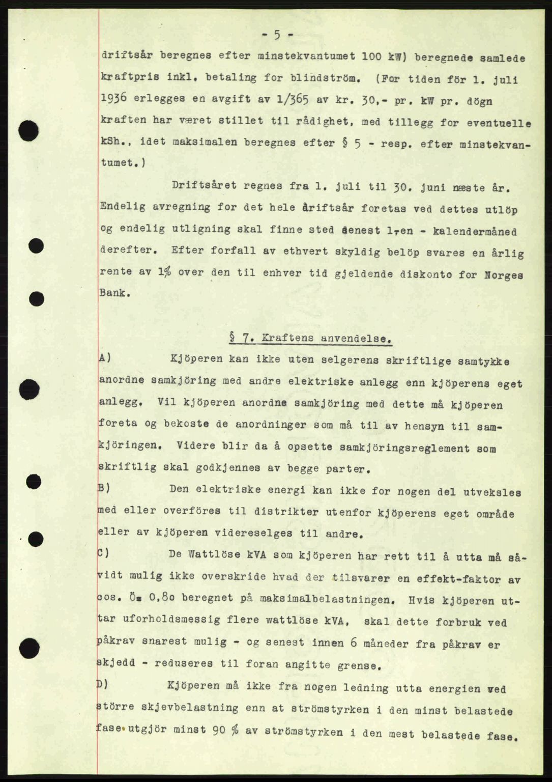 Romsdal sorenskriveri, AV/SAT-A-4149/1/2/2C: Pantebok nr. A1, 1936-1936, Dagboknr: 541/1936
