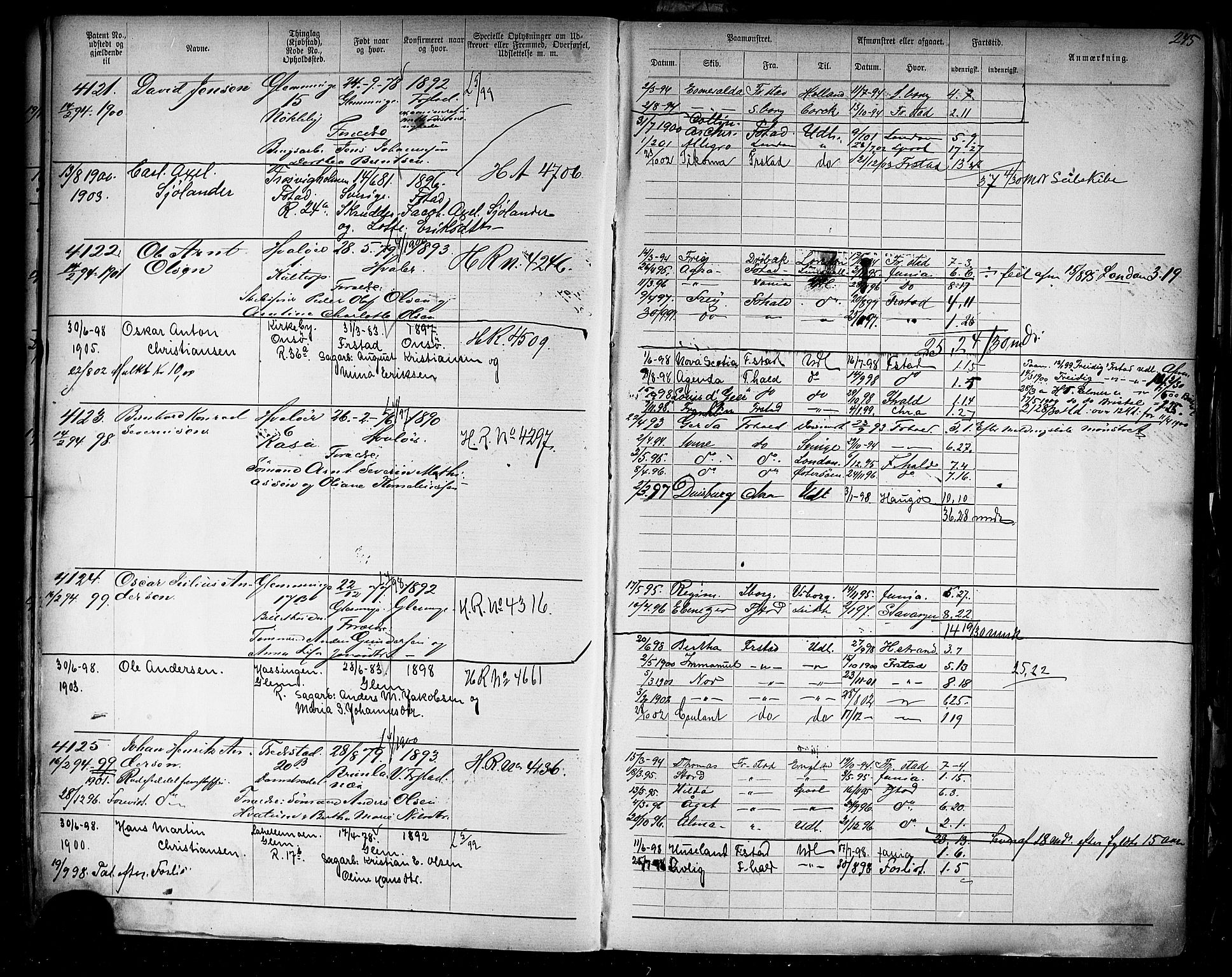 Fredrikstad mønstringskontor, AV/SAO-A-10569b/F/Fc/Fca/L0008: Annotasjonsrulle, 1898-1916, s. 27