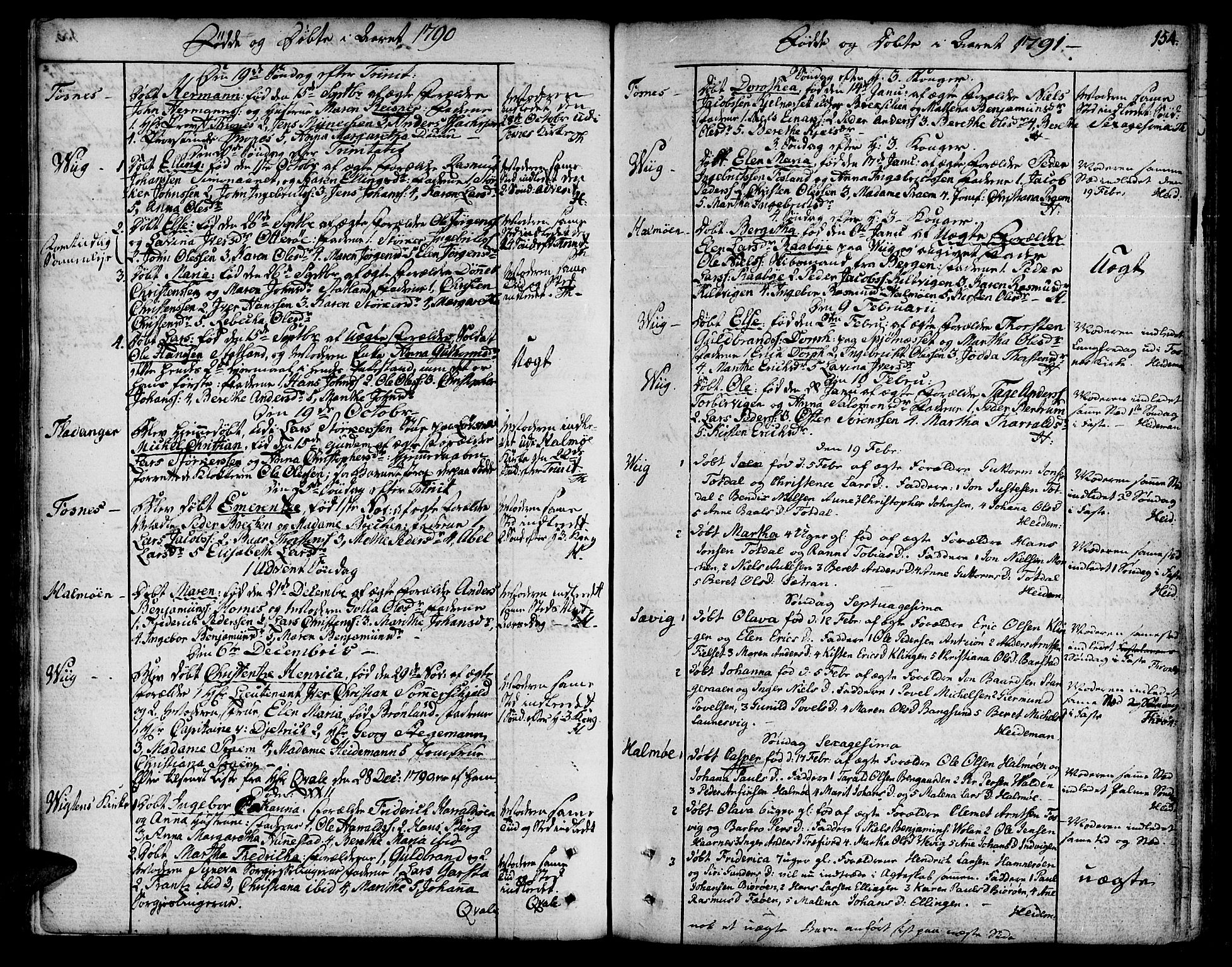 Ministerialprotokoller, klokkerbøker og fødselsregistre - Nord-Trøndelag, AV/SAT-A-1458/773/L0608: Ministerialbok nr. 773A02, 1784-1816, s. 154