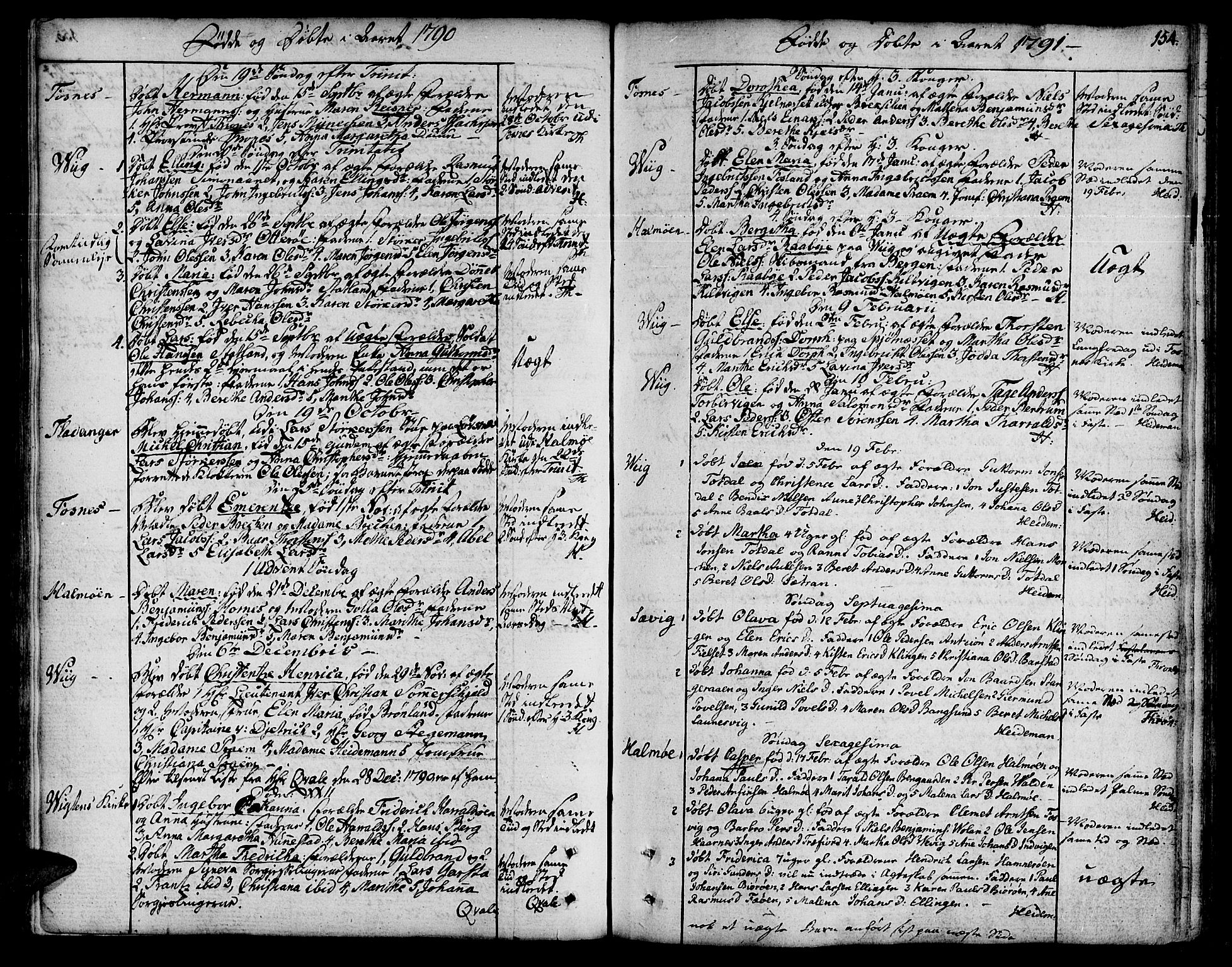 Ministerialprotokoller, klokkerbøker og fødselsregistre - Nord-Trøndelag, SAT/A-1458/773/L0608: Ministerialbok nr. 773A02, 1784-1816, s. 154