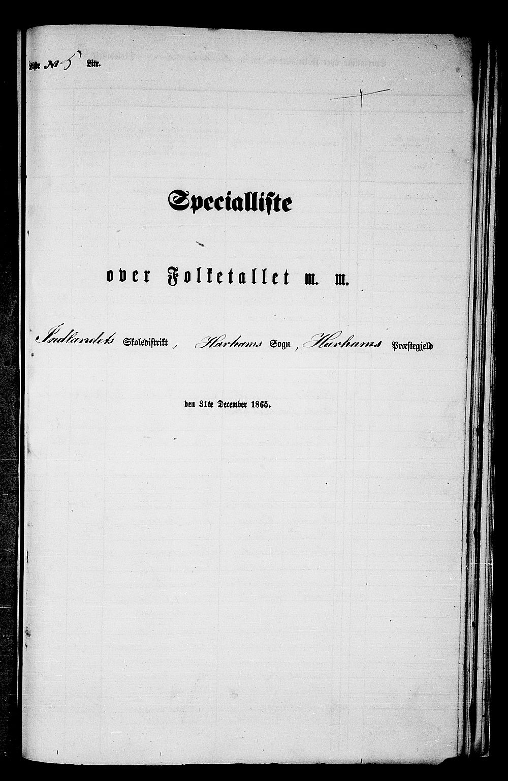 RA, Folketelling 1865 for 1534P Haram prestegjeld, 1865, s. 68